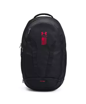 UA Hustle 5.0 Backpack 29, Navy/red - backpack - UNDER ARMOUR