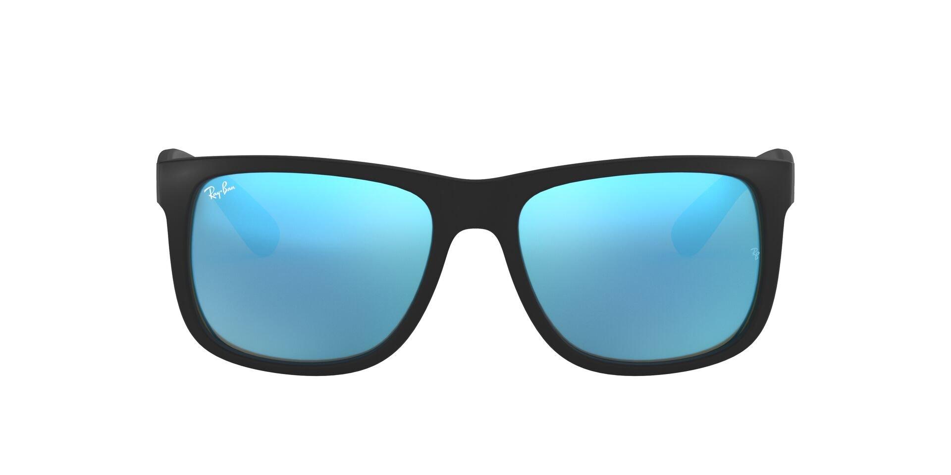 Ray-Ban Justin Classic Sunglasses-Black/Blue - BLACK/BLUE Thumbnail View 2