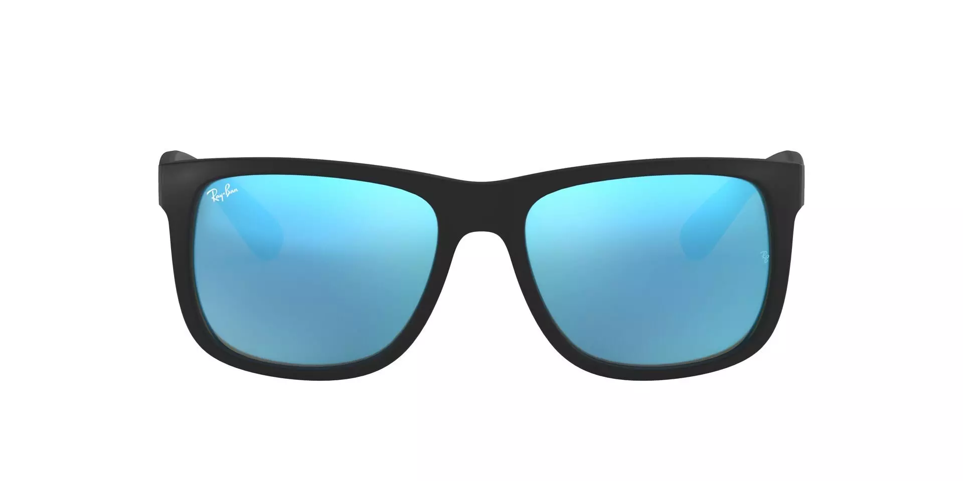Ray-Ban Justin Classic Sunglasses-Black/Blue - BLACK/BLUE