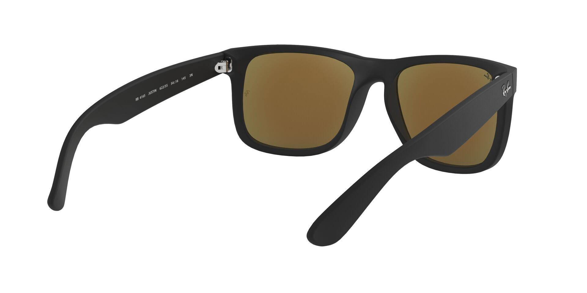 Ray-Ban Justin Classic Sunglasses-Black/Blue - BLACK/BLUE Thumbnail View 9