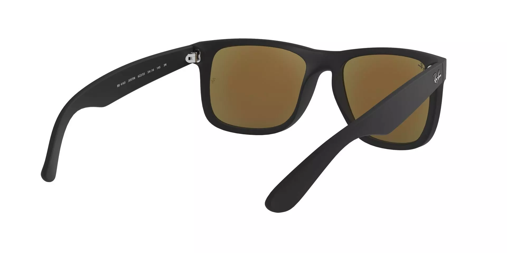 Ray-Ban Justin Classic Sunglasses-Black/Blue - BLACK/BLUE