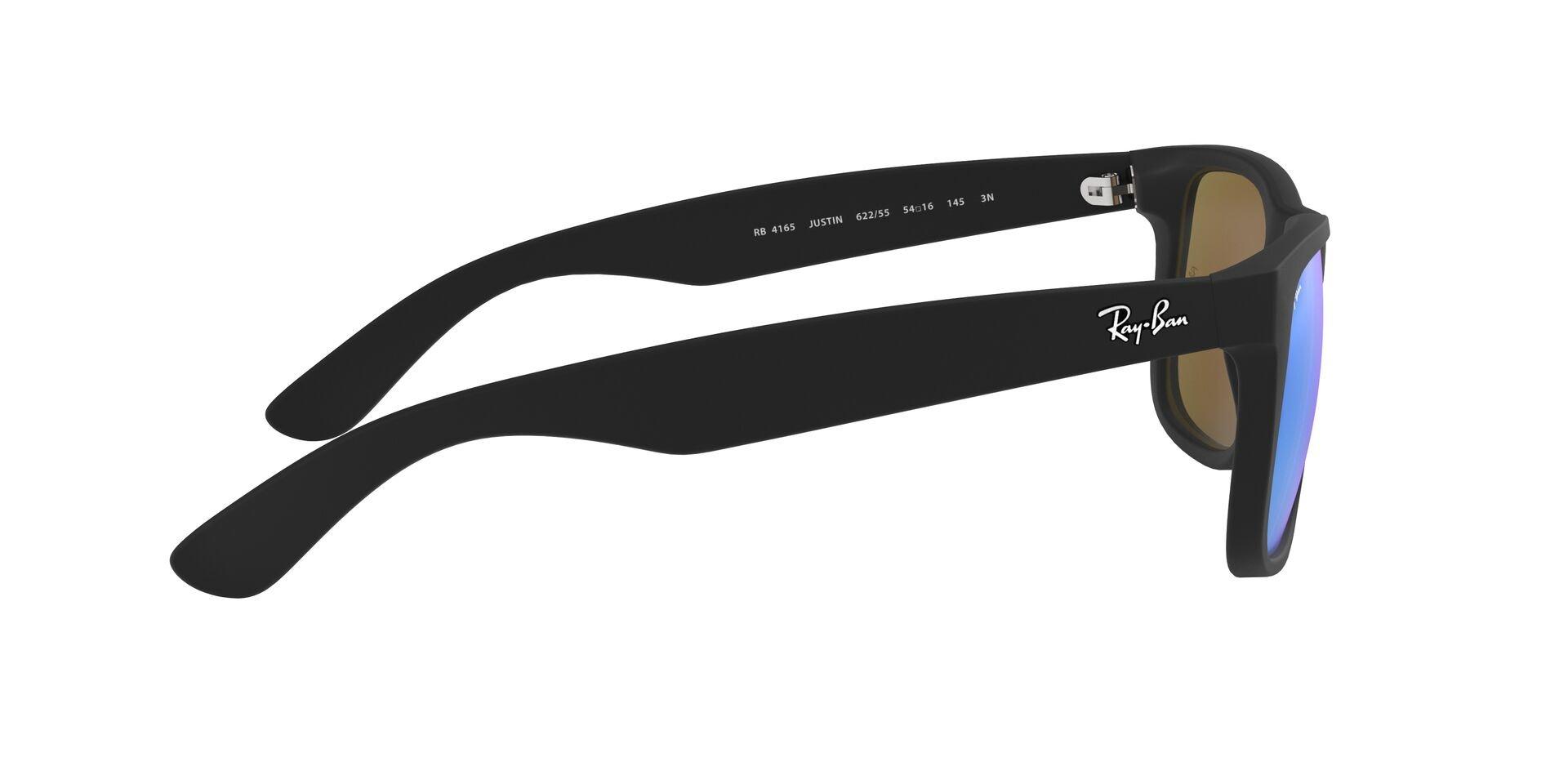 Ray-Ban Justin Classic Sunglasses-Black/Blue - BLACK/BLUE Thumbnail View 10