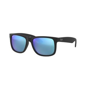 Ray-Ban Justin Classic Sunglasses-Black/Blue