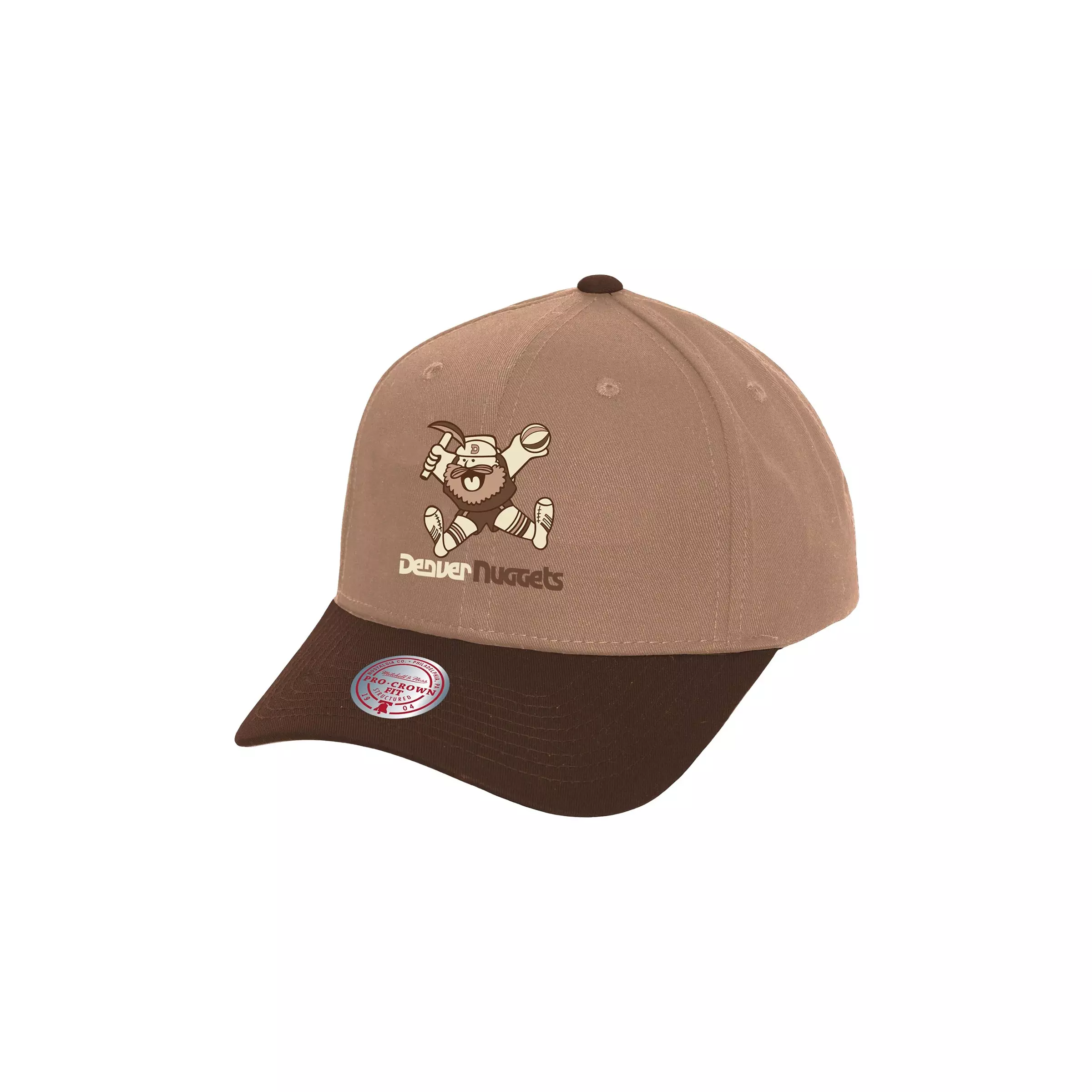 Mitchell & Ness Denver Nuggets Shades of Brown Snapback-Brown - BROWN