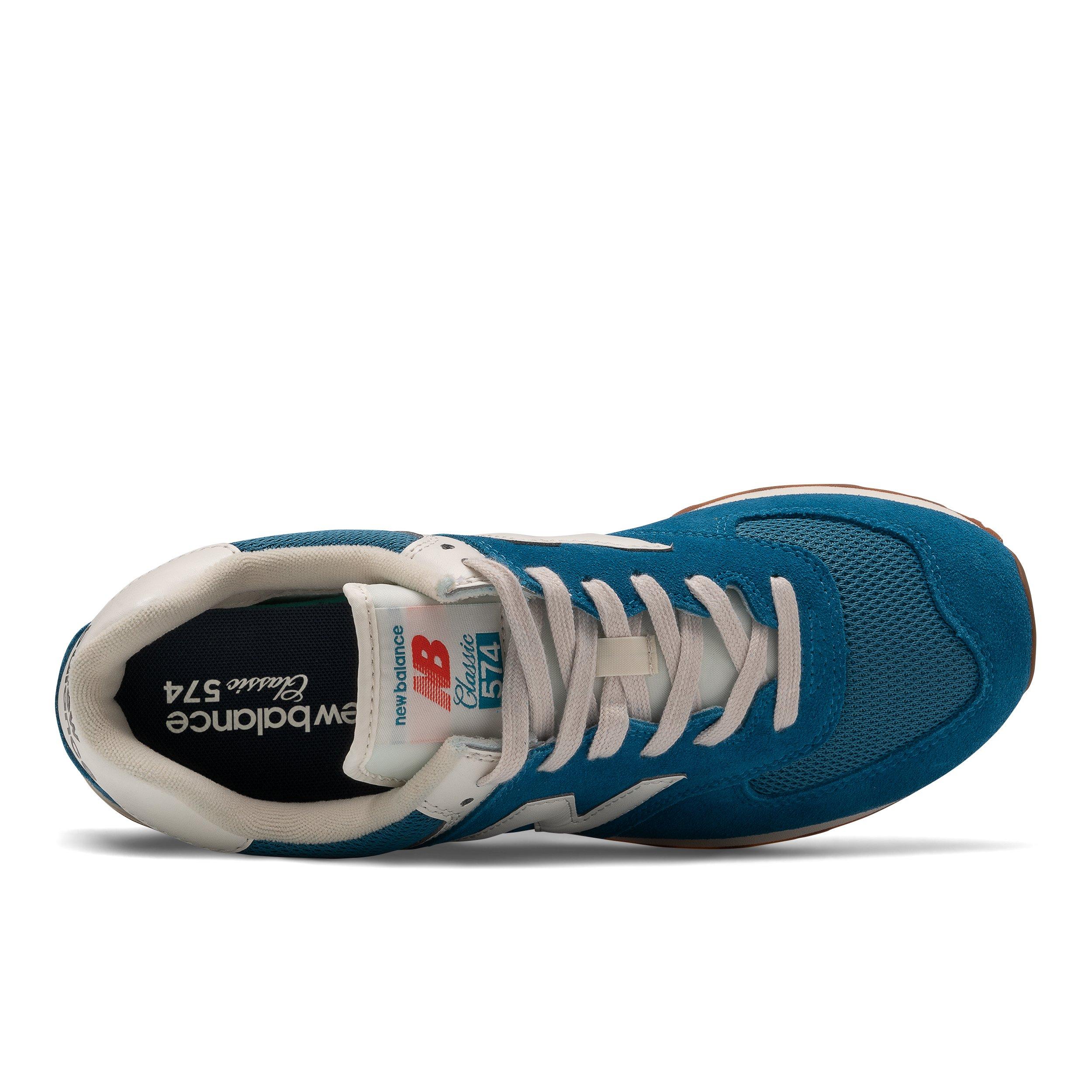 New Balance 574 Carolina Blue/White Men's Shoe - Hibbett