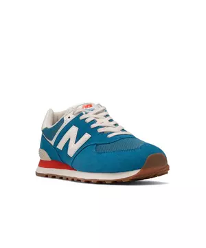 Gran roble Enfermedad Indirecto New Balance 574 "Blue/White/Red" Men's Shoe