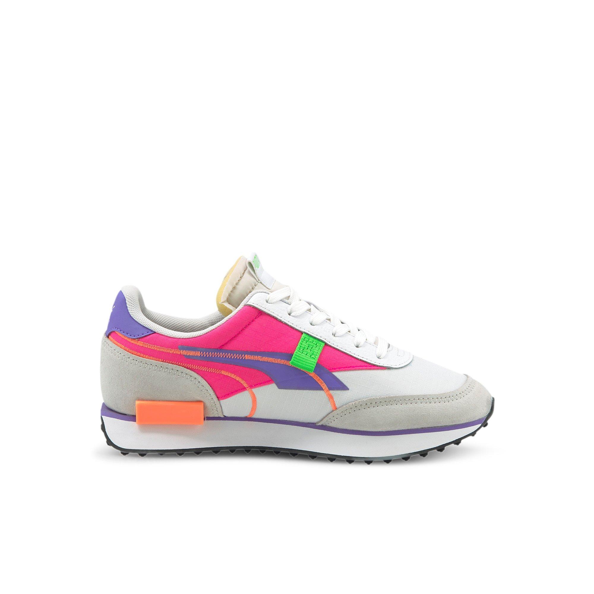 Puma Future Rider Twofold Sd White Pink Women S Shoe