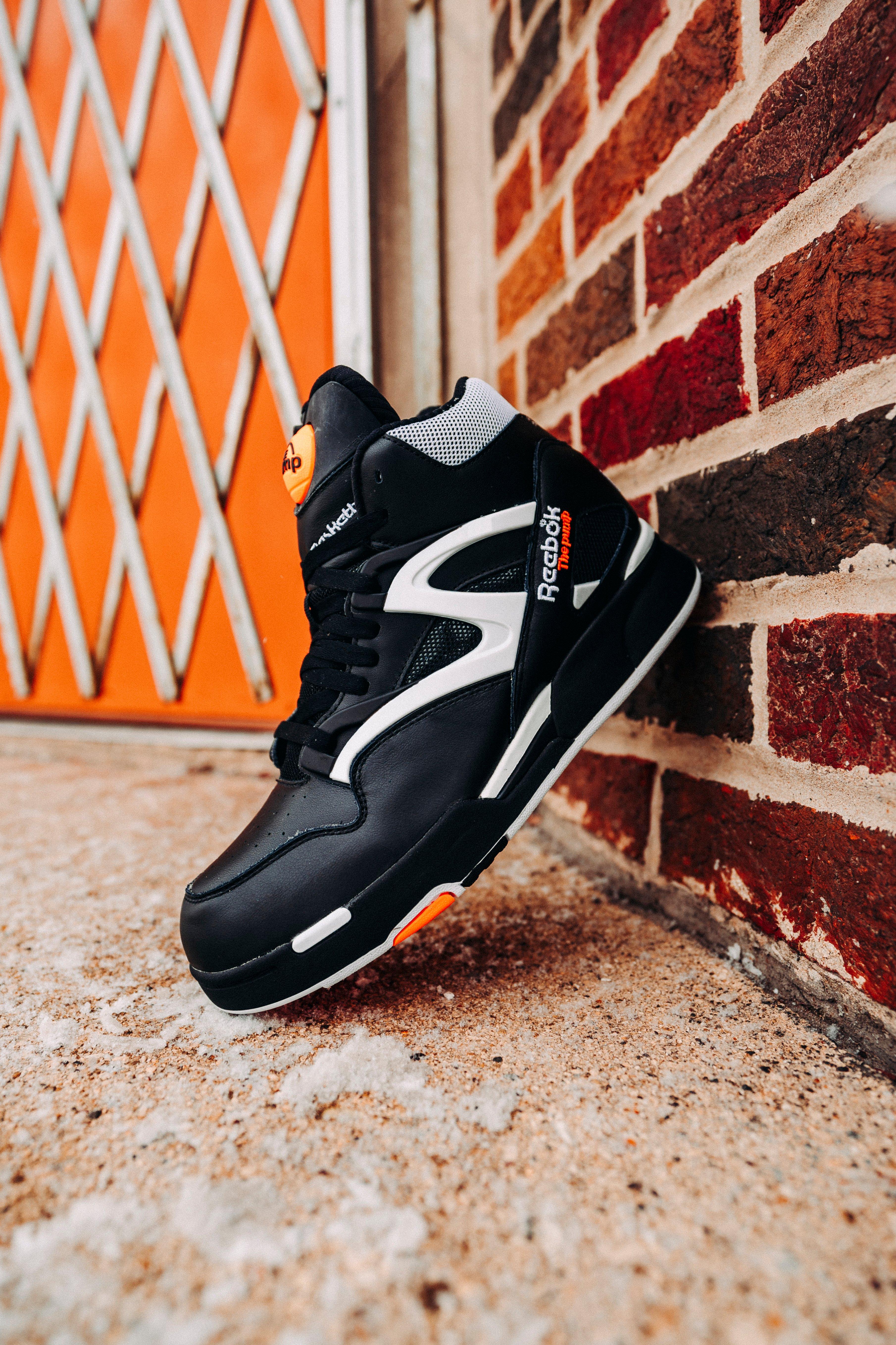 Reebok Pump Omni Zone "Black/White/Wild Men's Shoe | City Gear