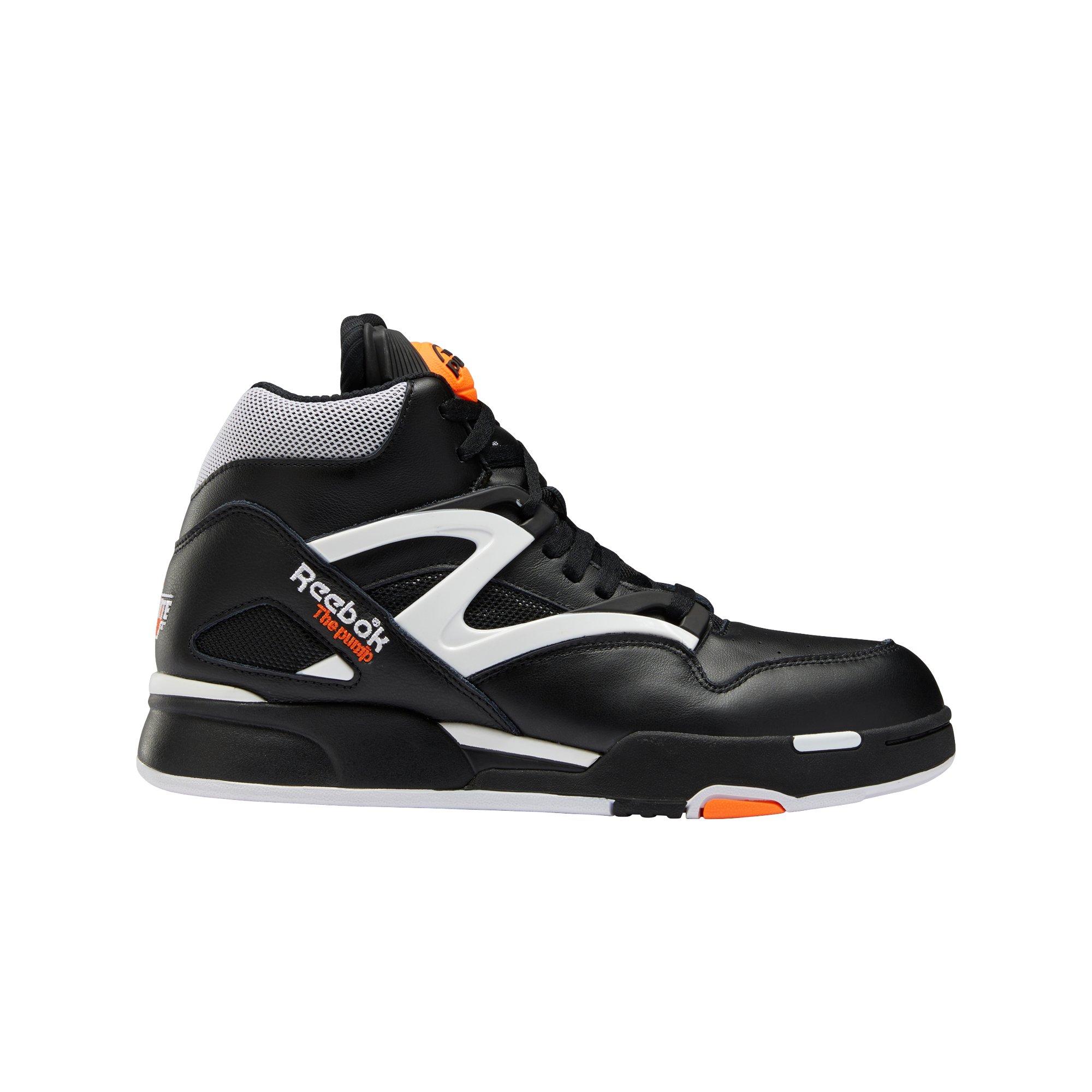 Reebok Pump Omni II "Black/White/Wild Orange" Men's