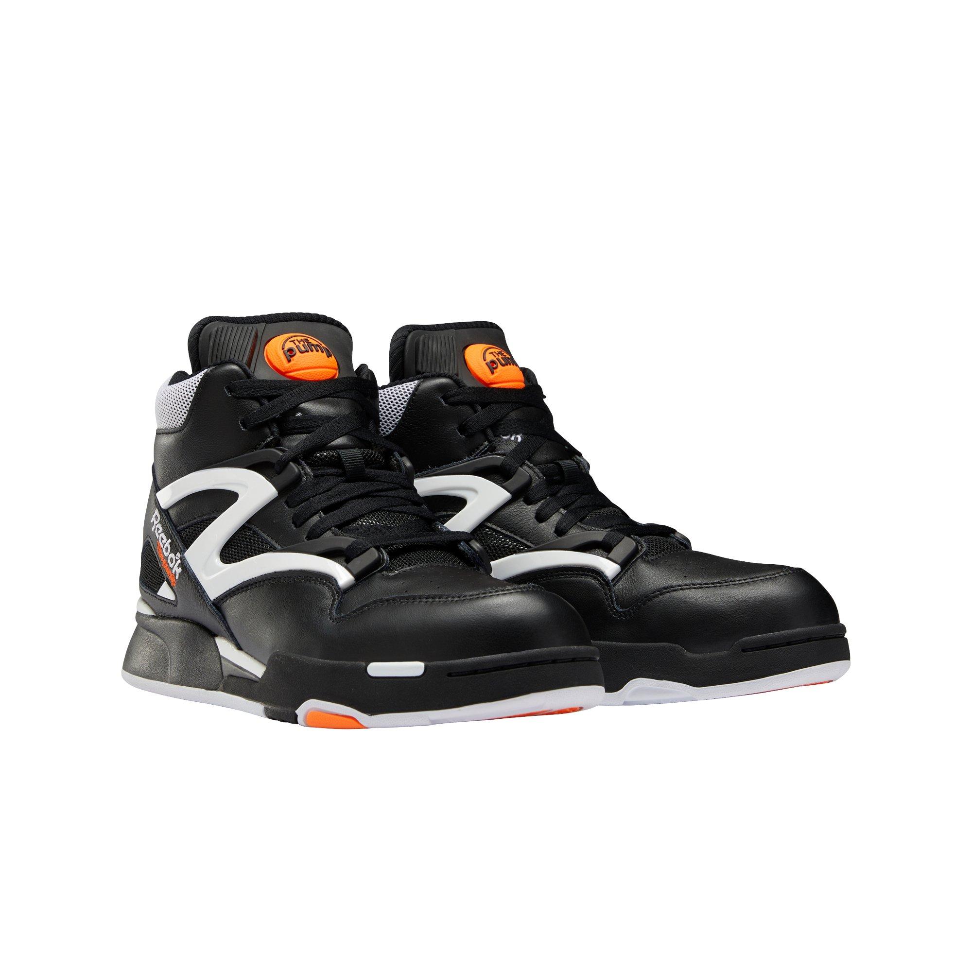 Reebok Pump Omni Zone II White/Red/Black Men's Basketball Shoe - Hibbett