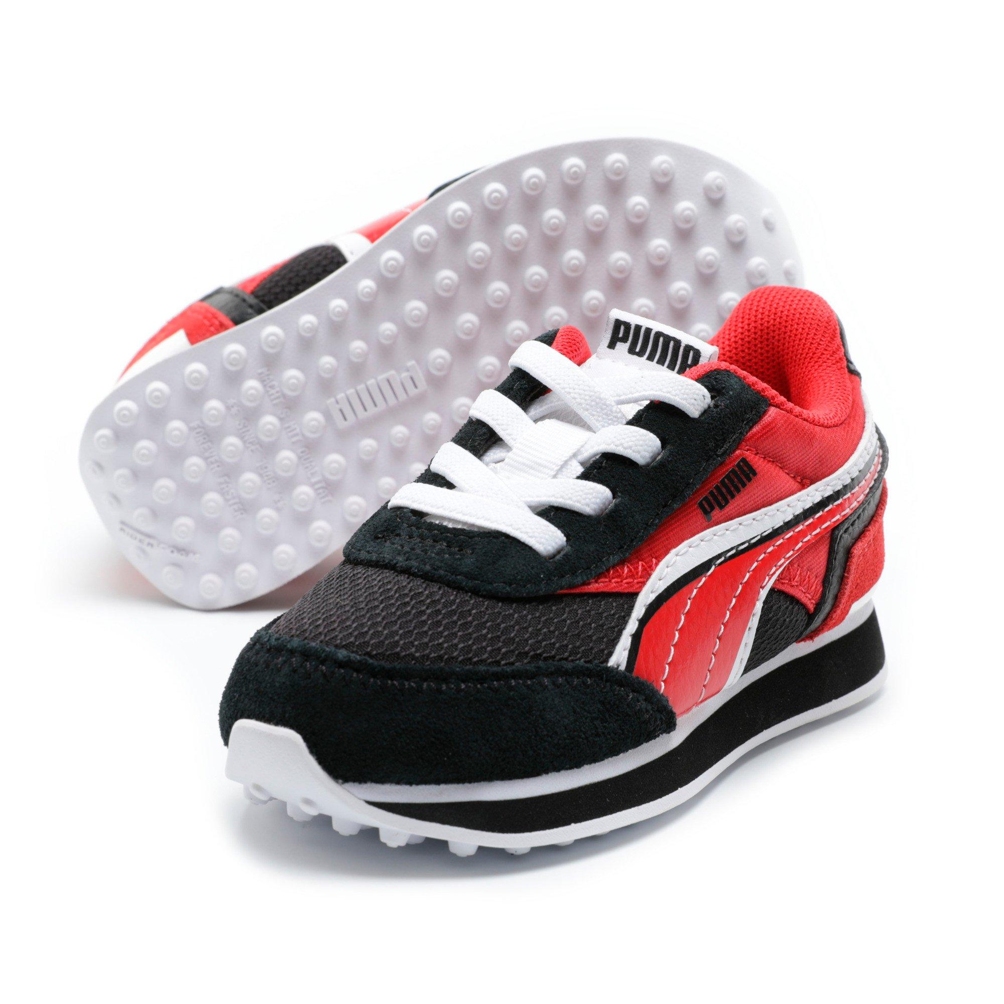 Puma Future Rider Raider Red Black White Toddler Boys Shoe Hibbett City Gear