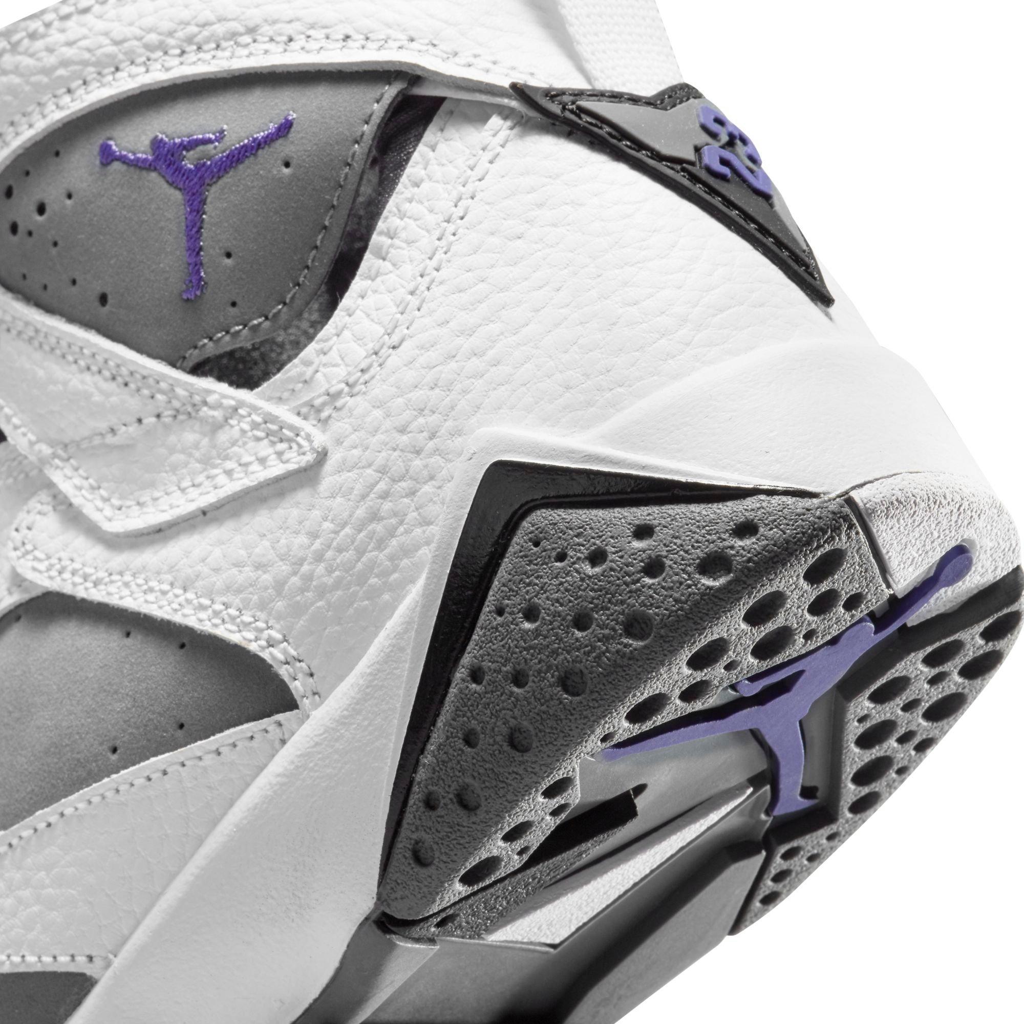 jordan 7 purple and white