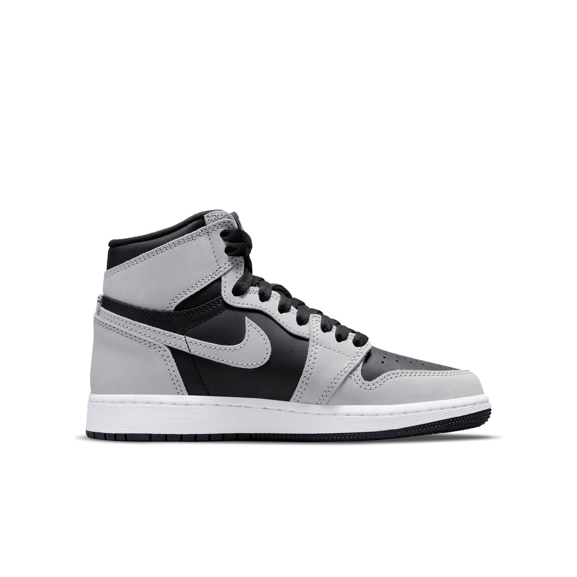 black gray and white jordan shoes