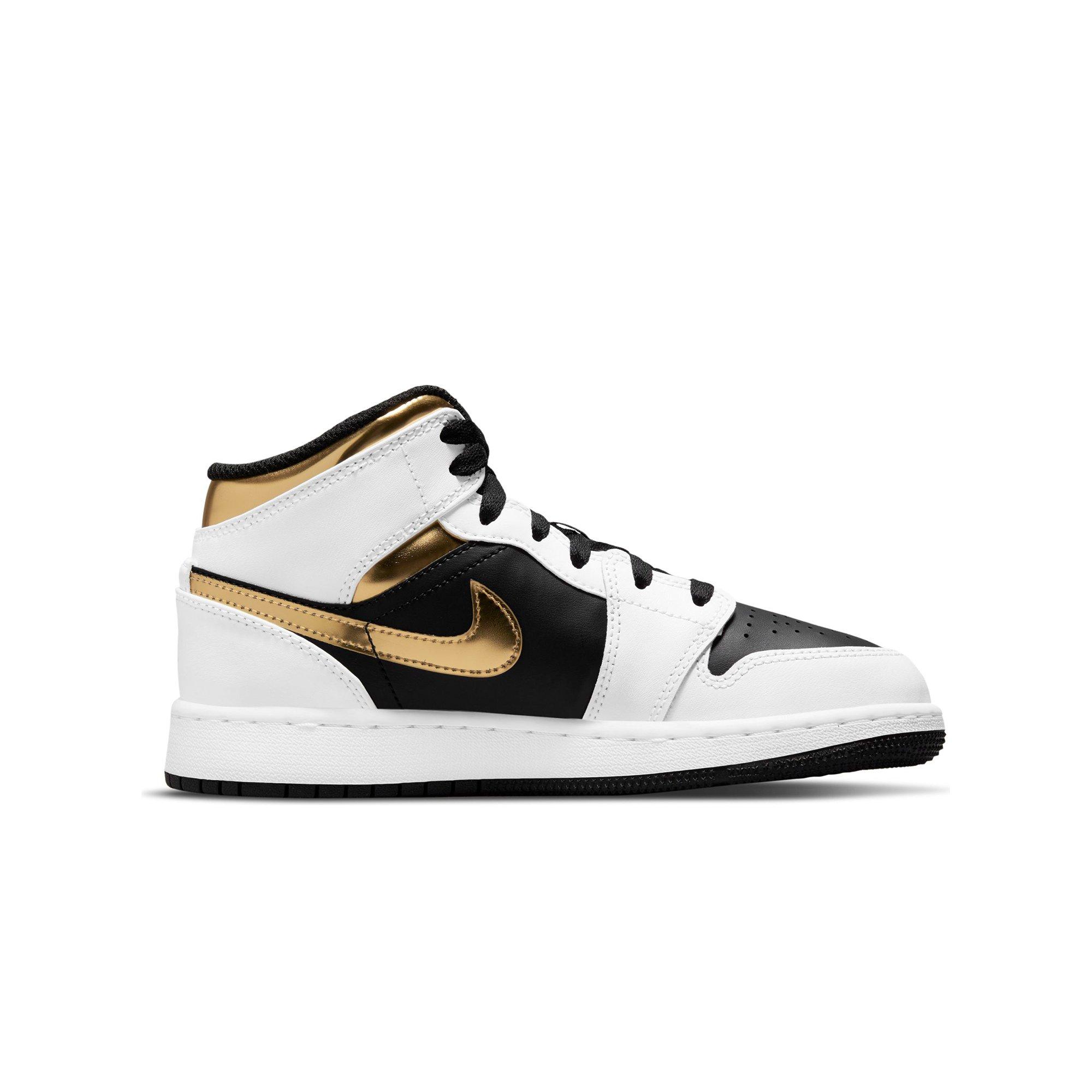 jordan 1 mid white gold