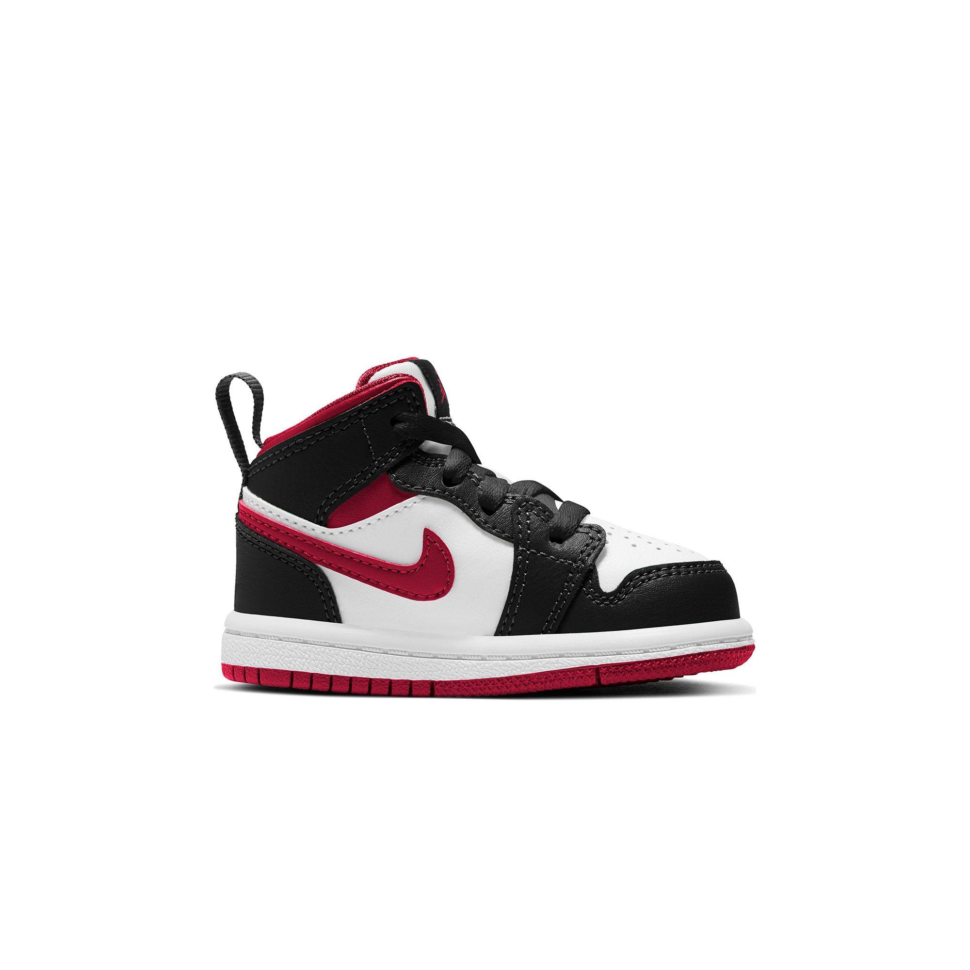 jordan 1 high top red and black