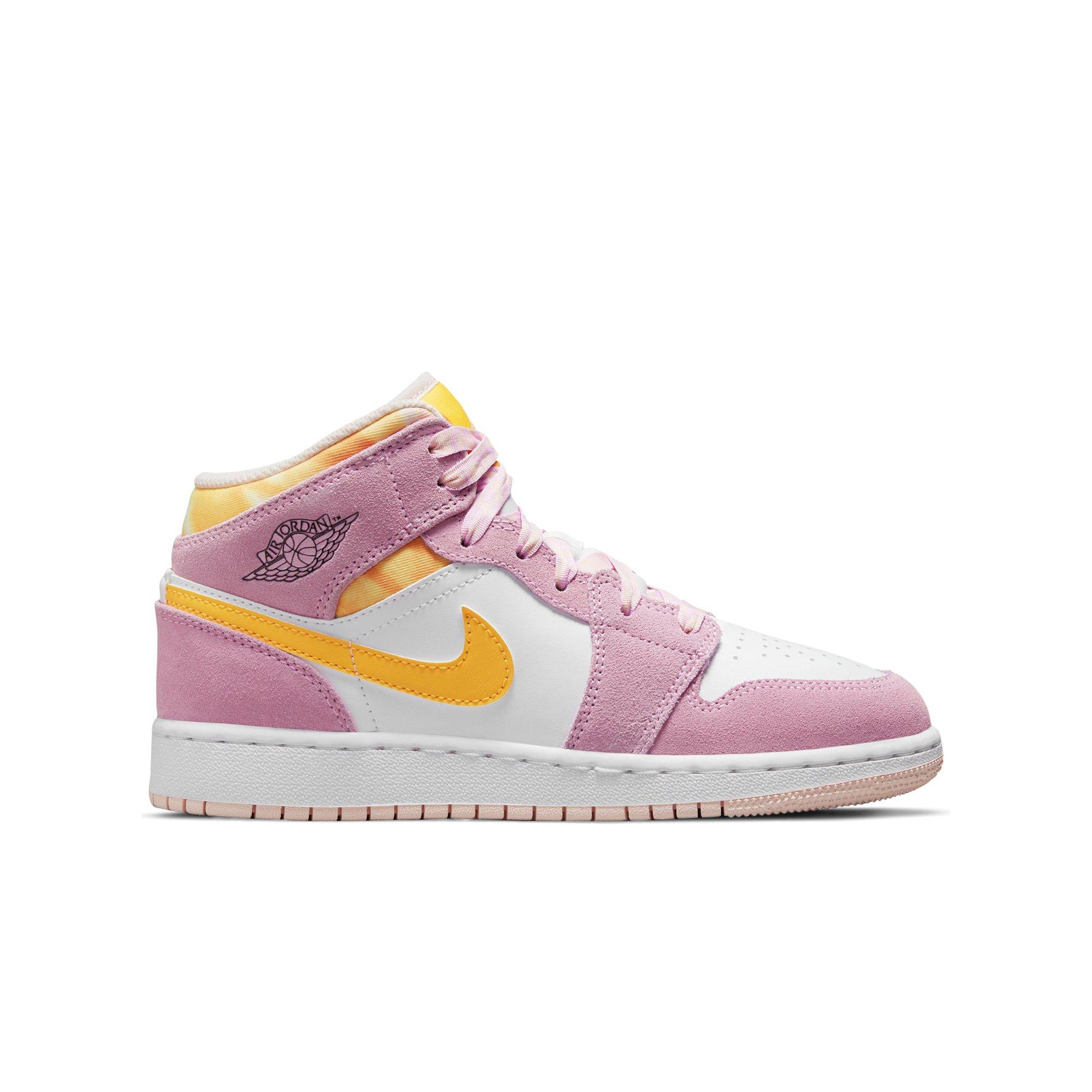 jordan 1 pink and gold