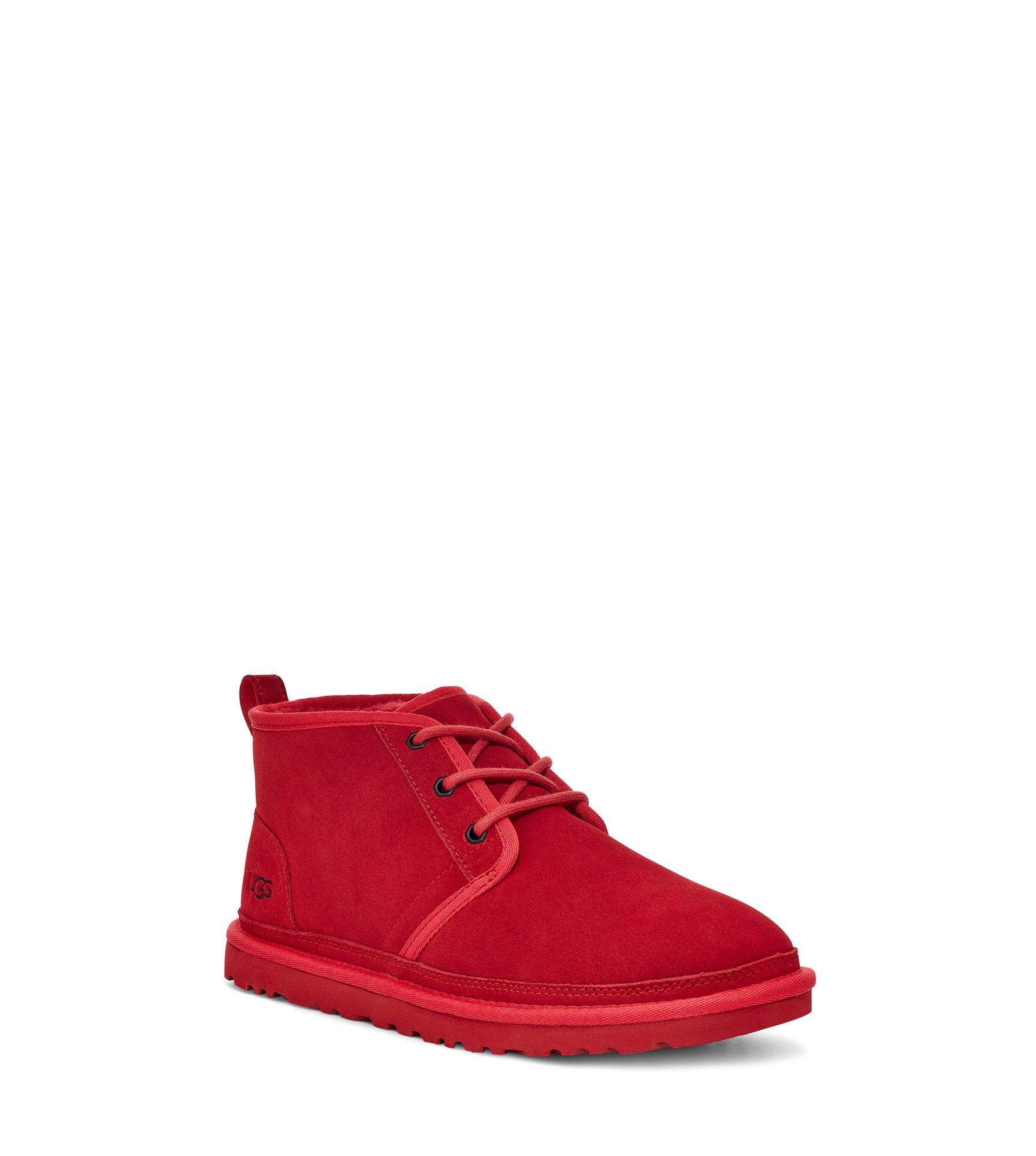 Red tie best sale up uggs