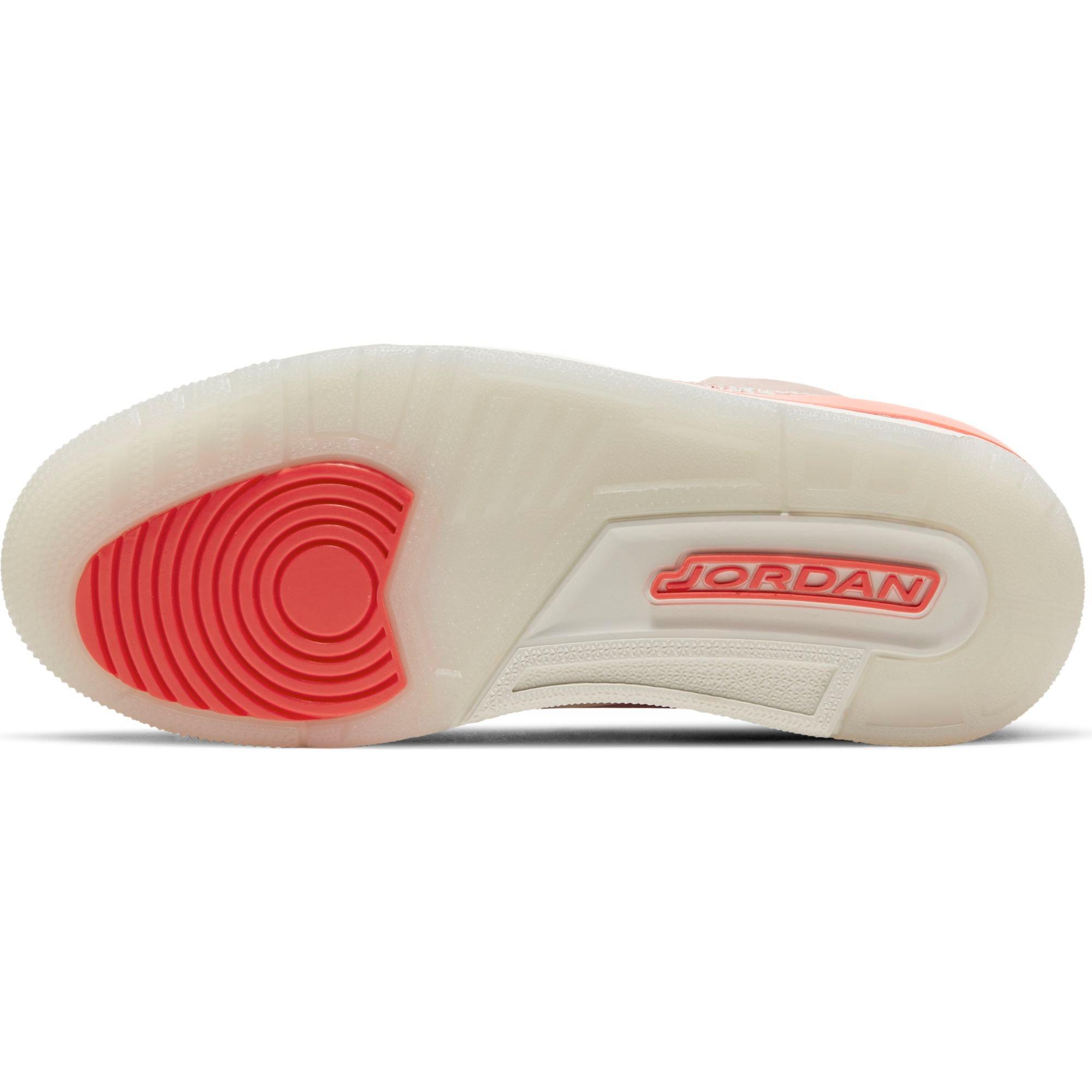 Jordan 3 Retro Rust Pink Bright Crimson Sail Women S Shoe Hibbett City Gear