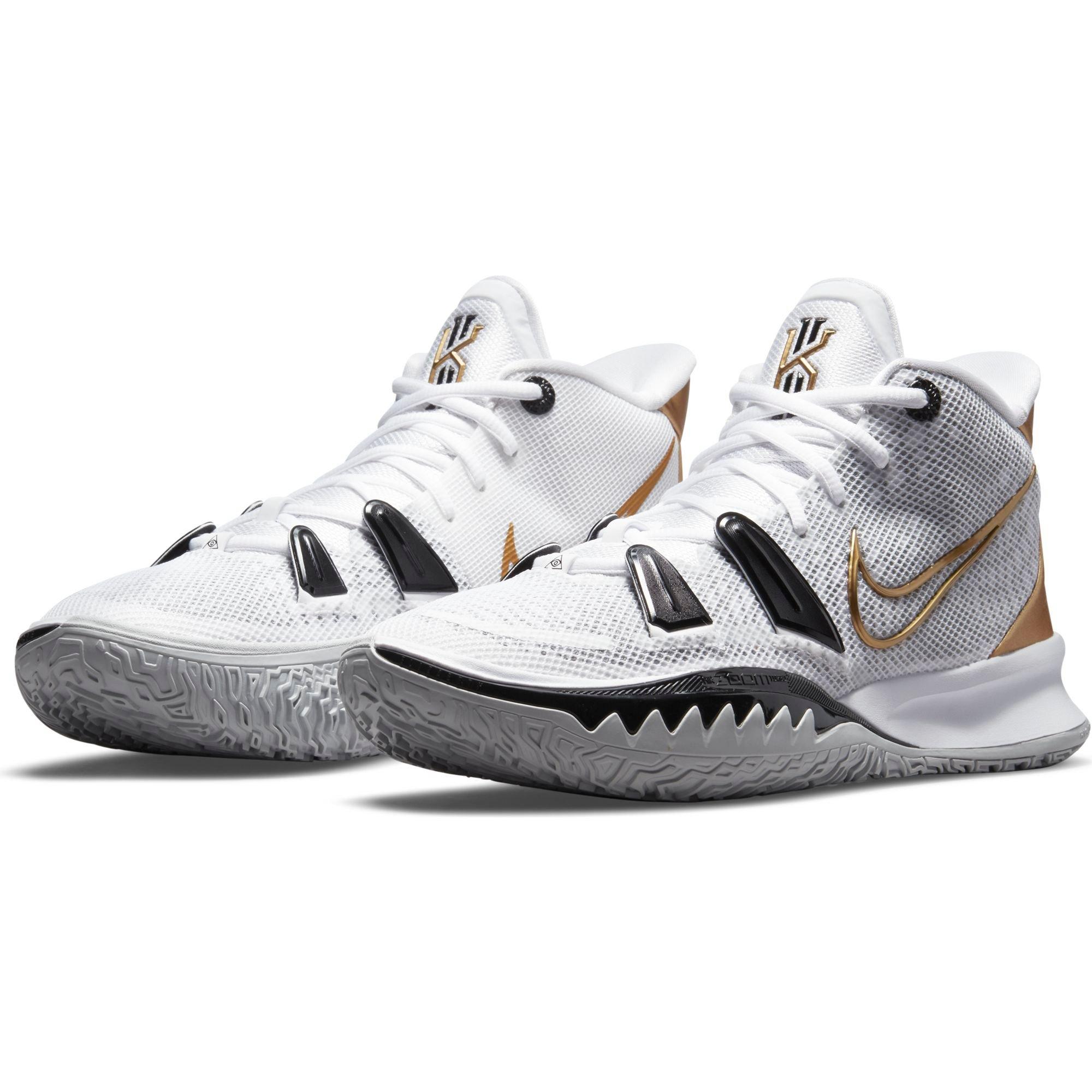 White and shop gold kyrie