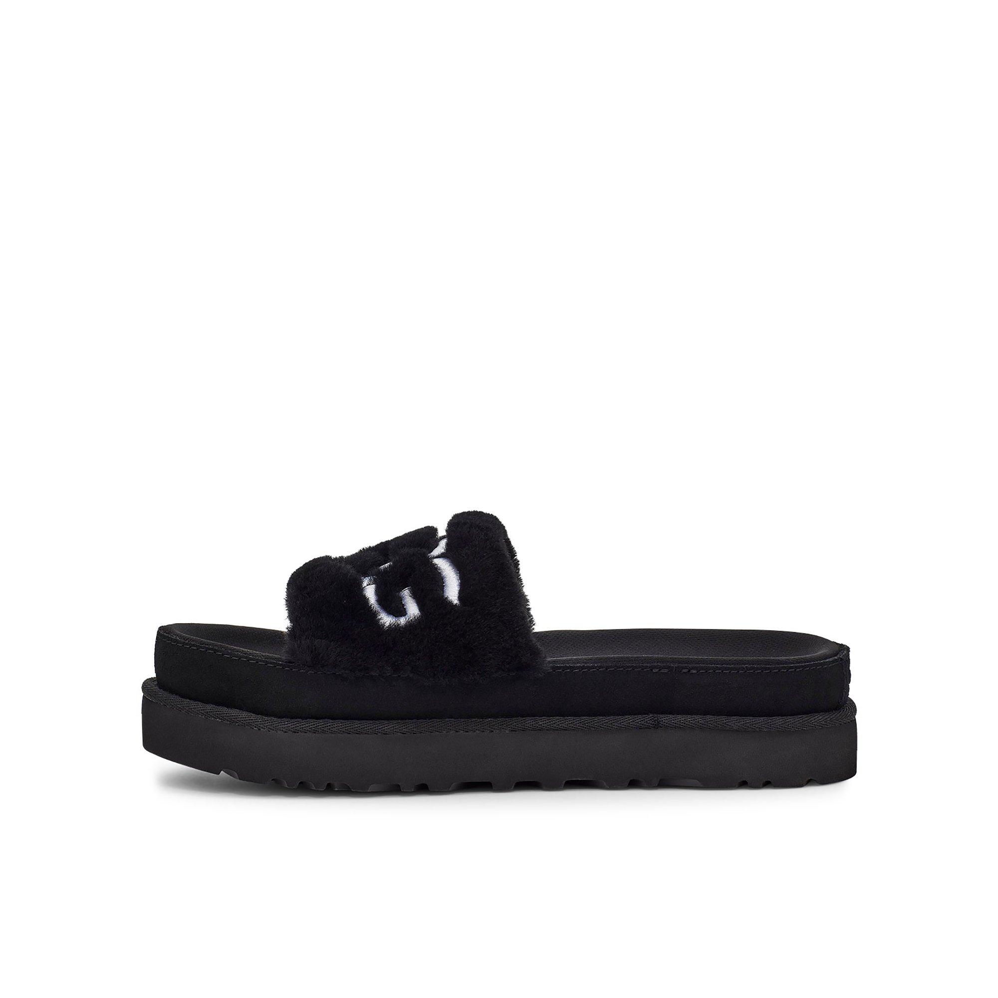 ugg laton fur slides