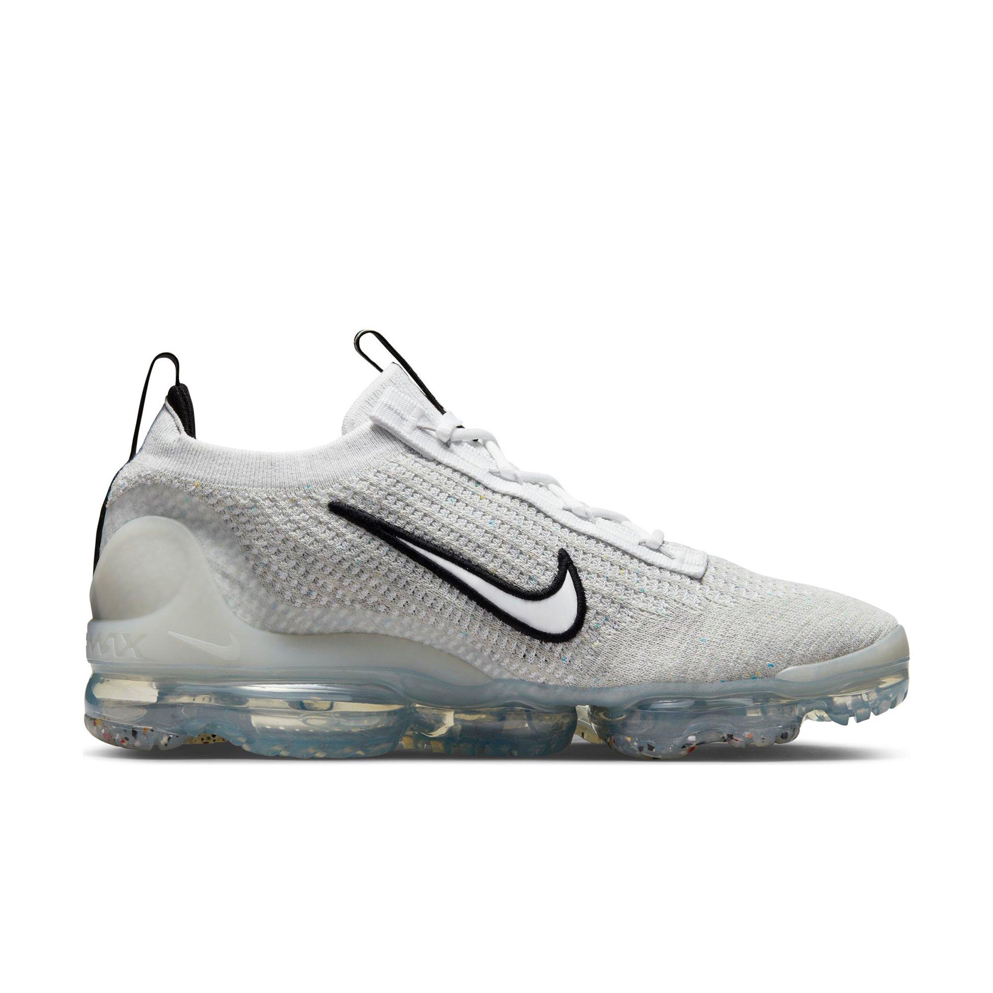 Nike Air VaporMax 2021 FK White Black Metallic Silver Men's - DH4084-100 -  US