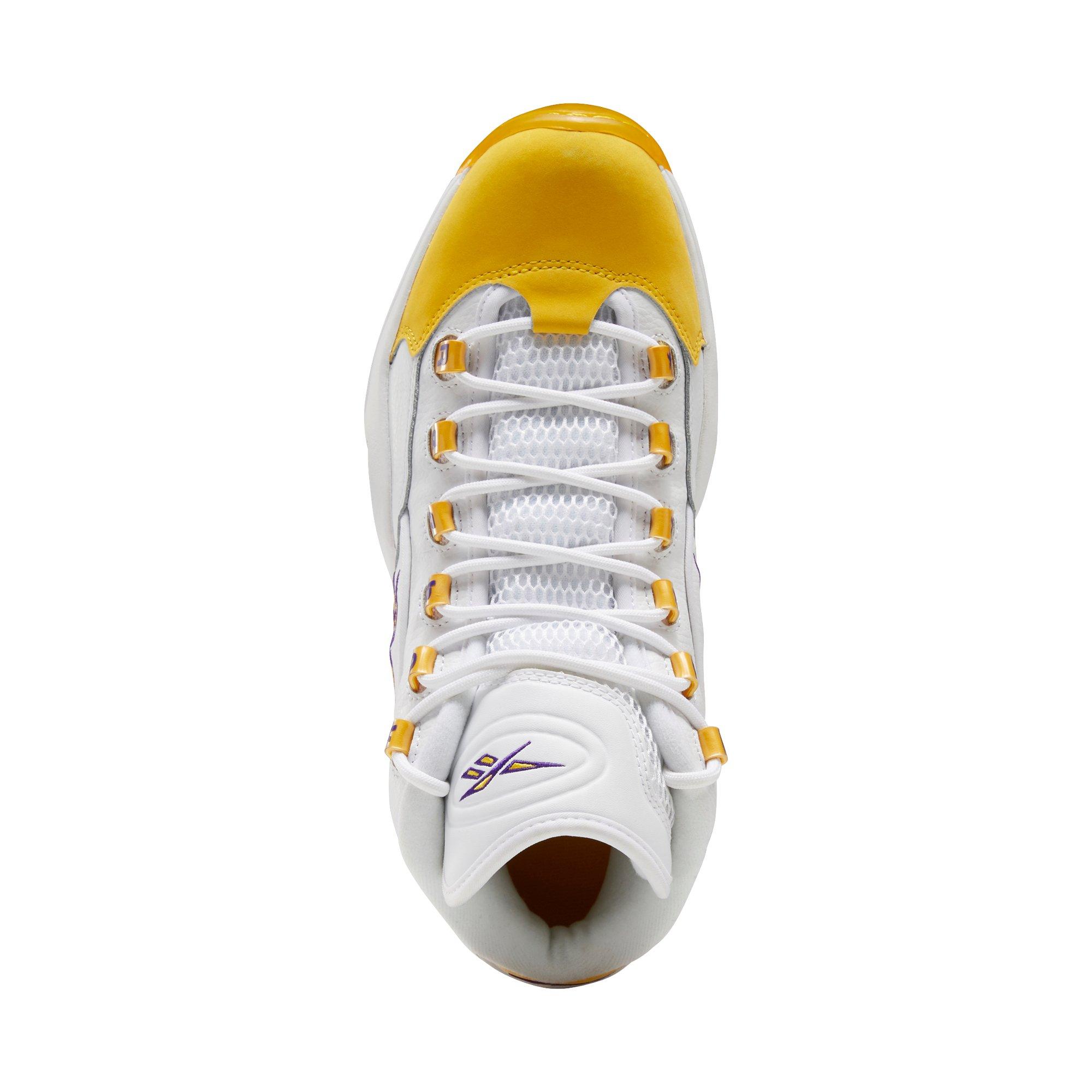 reebok question yellow toe