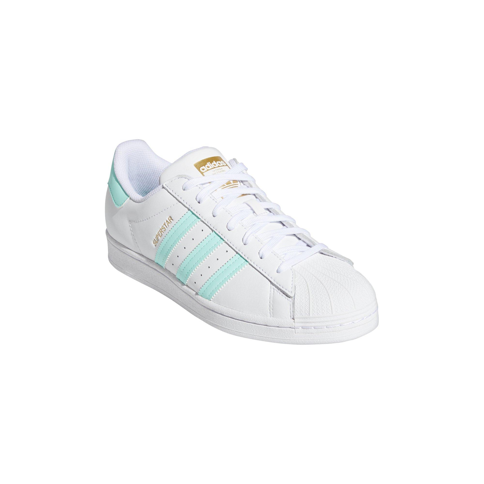 adidas Superstar Cloud White Mint Men s Shoe Hibbett