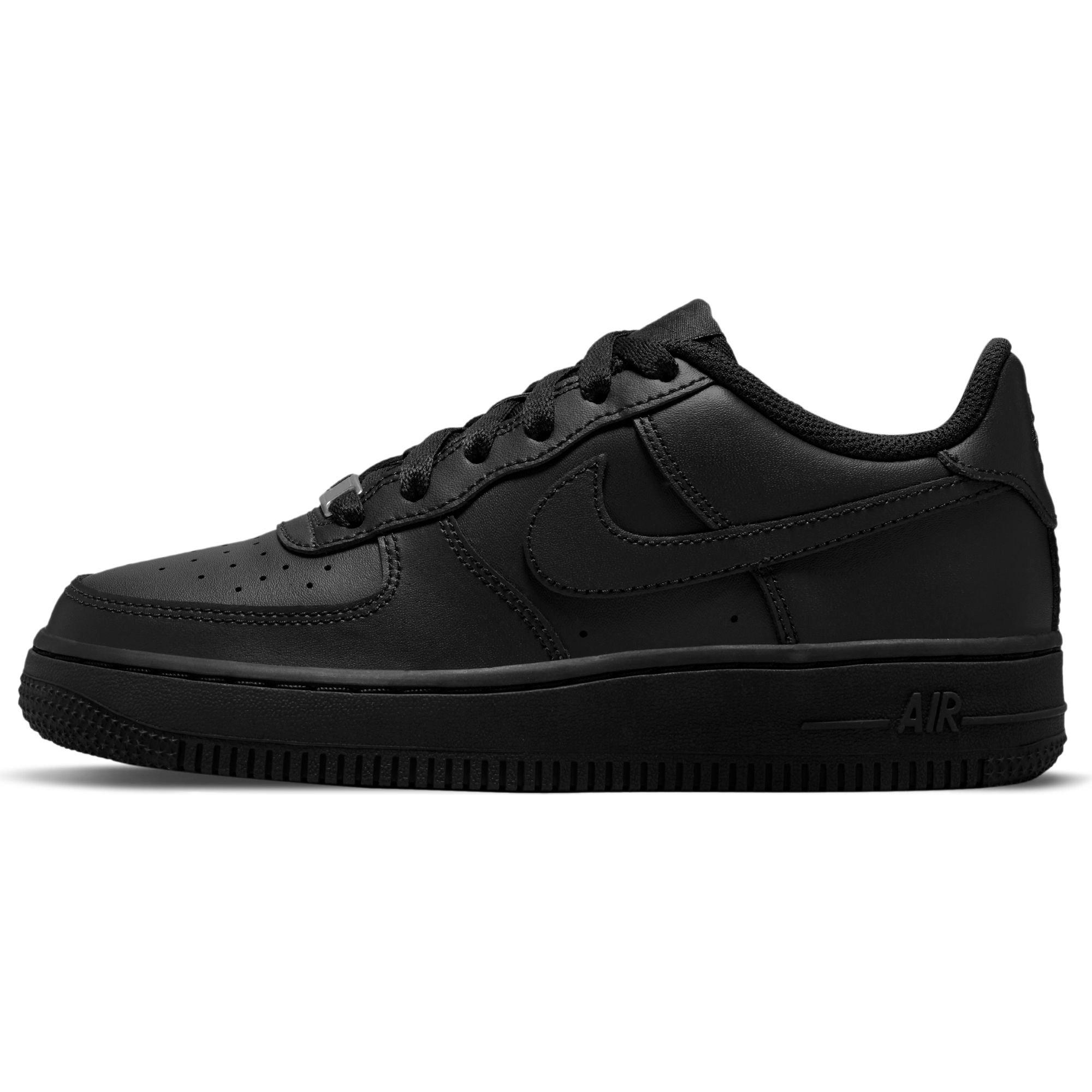 Boys black nike air force 1 sale