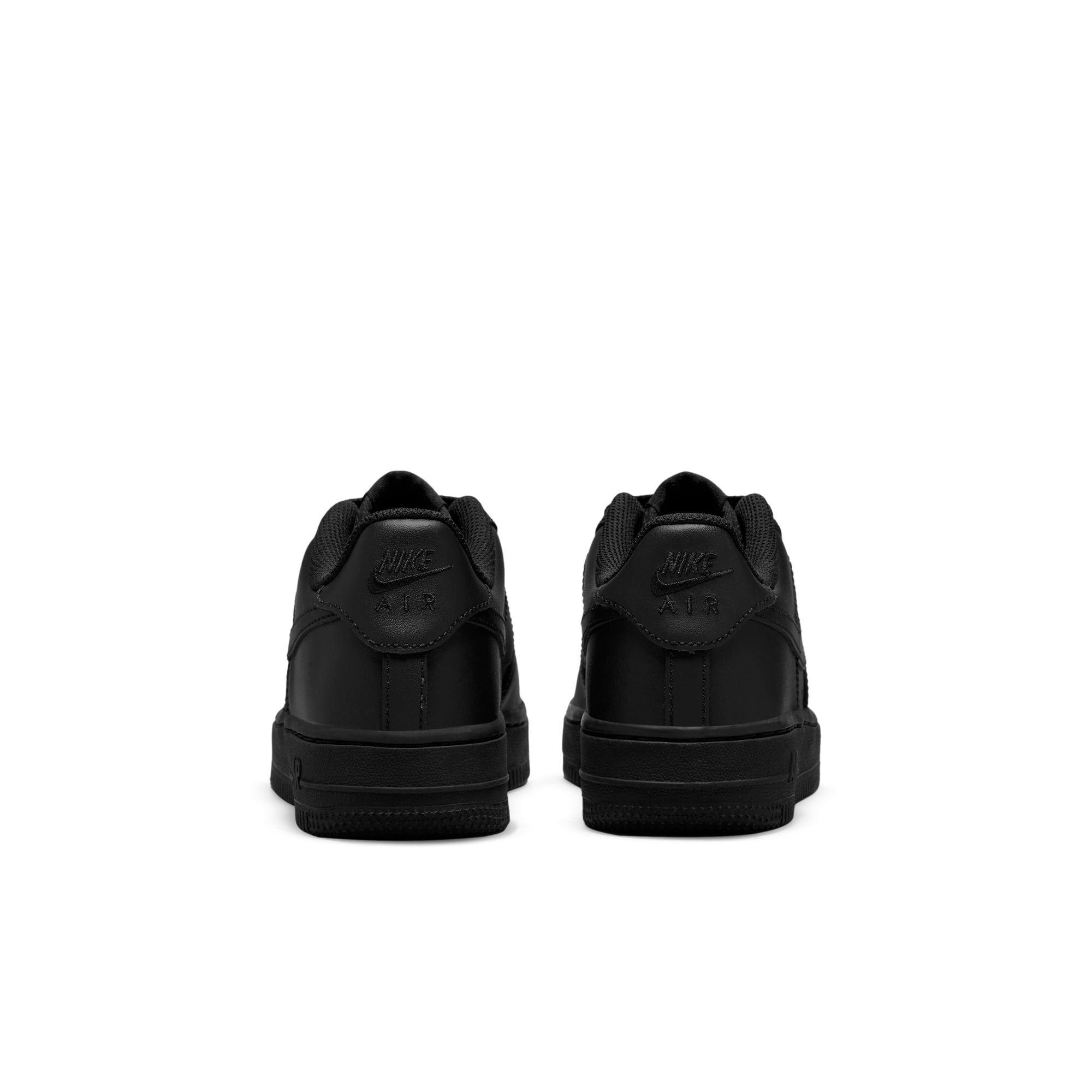 Nike Air Force 1 LE "Black" Grade School Kids' Shoe - BLACK Thumbnail View 6
