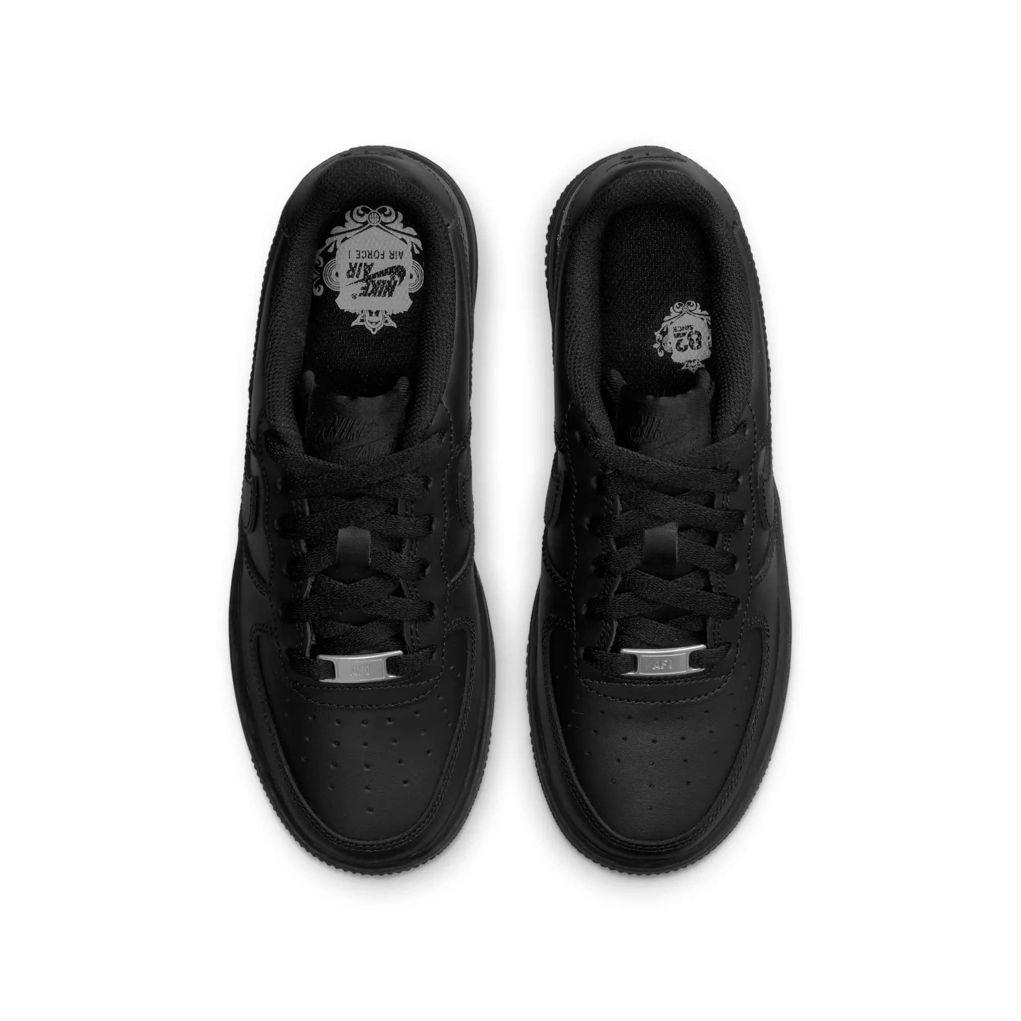 Nike Air Force 1 LE "Black" Grade School Kids' Shoe - BLACK