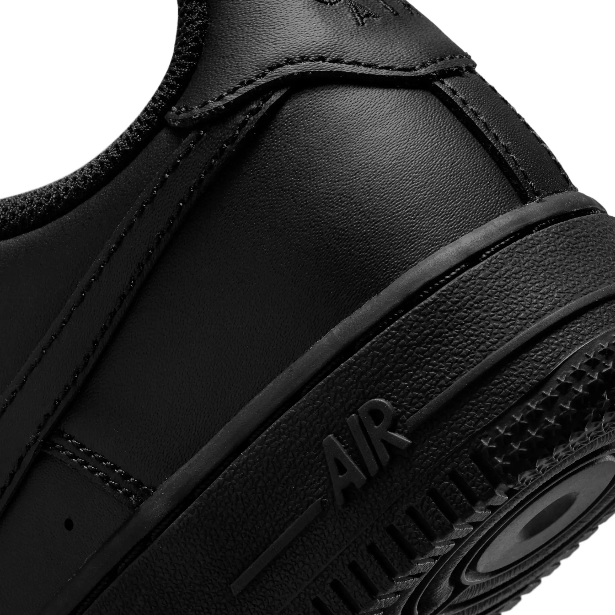 Nike Air Force 1 LE "Black" Grade School Kids' Shoe - BLACK