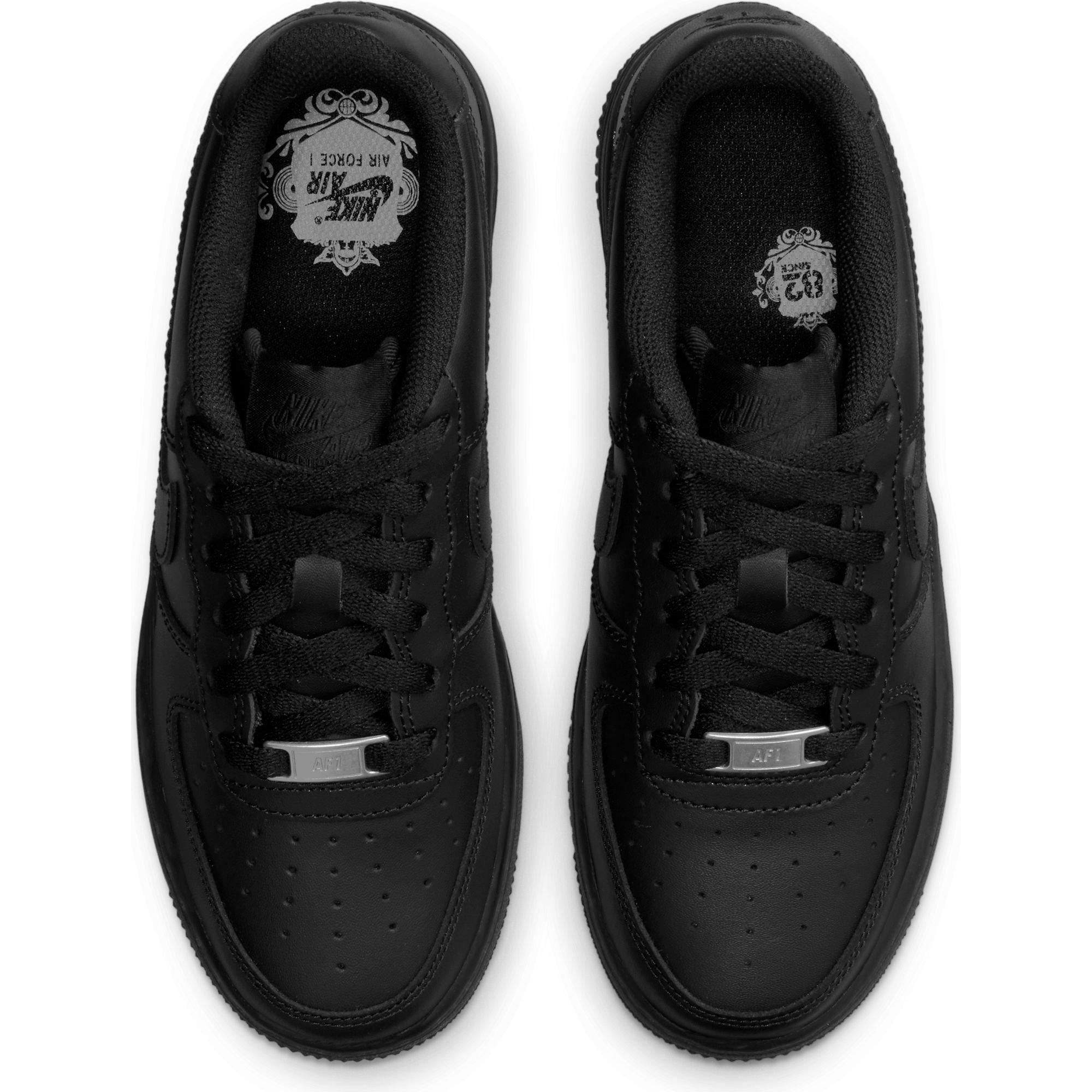 Nike Air Force 1 LV8 2 Black/White Grade School Kids' Shoe - Hibbett