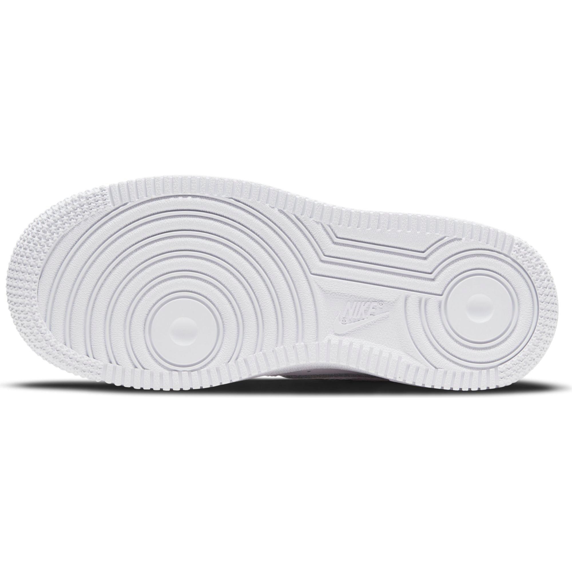 Nike Air Force 1 LE Preschool Kids' "White/White" Shoe
