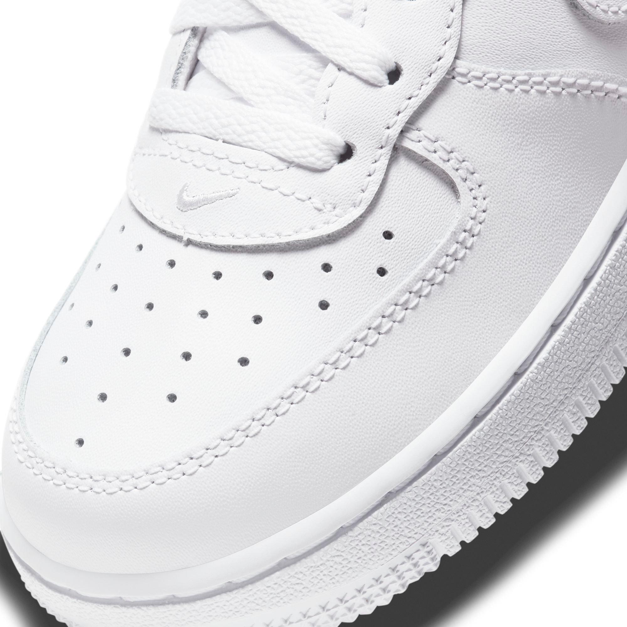 Nike Air Force 1 LE Preschool Kids' "White/White" Shoe
