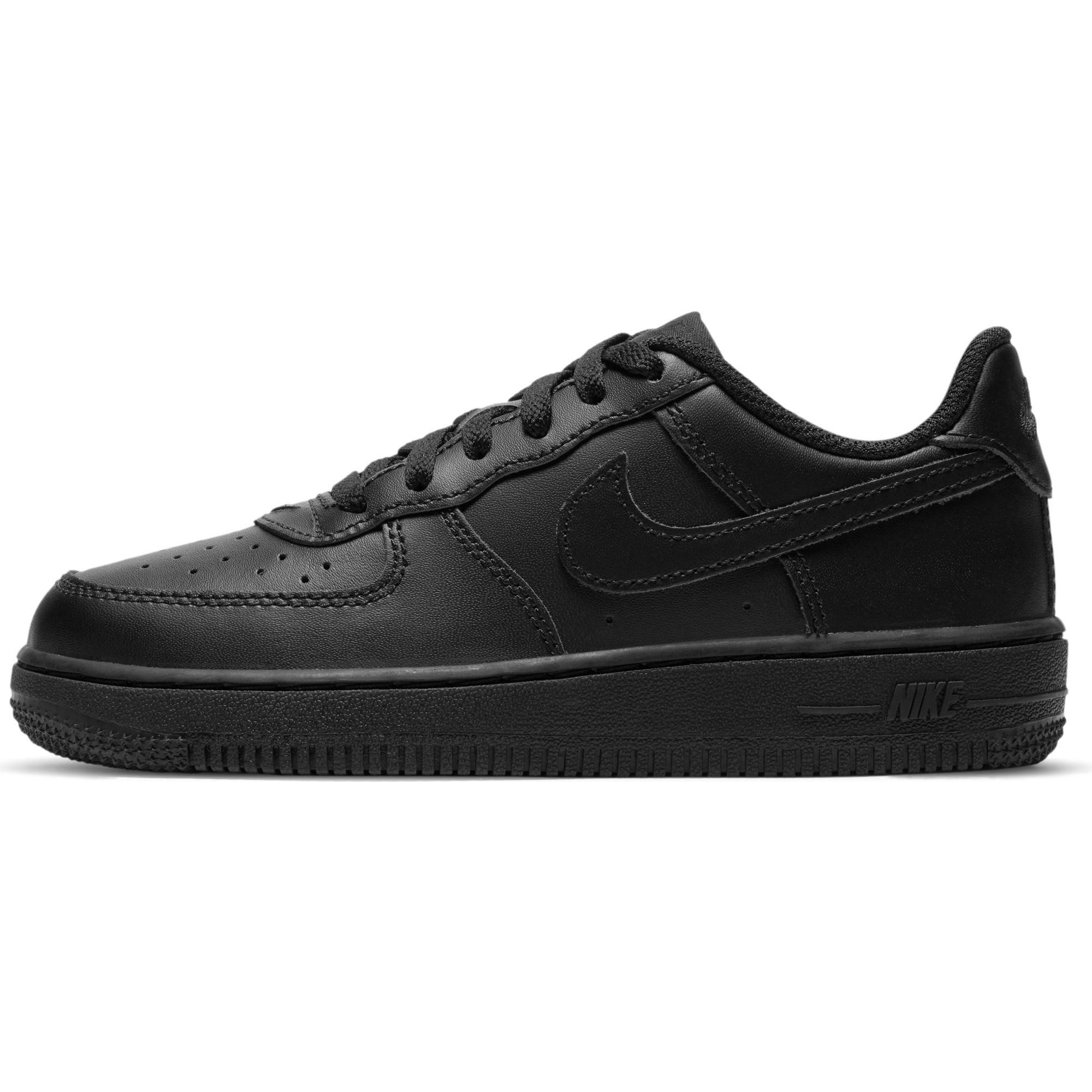 Nike Air Force 1 LE Preschool Kids' Black/Black Shoe