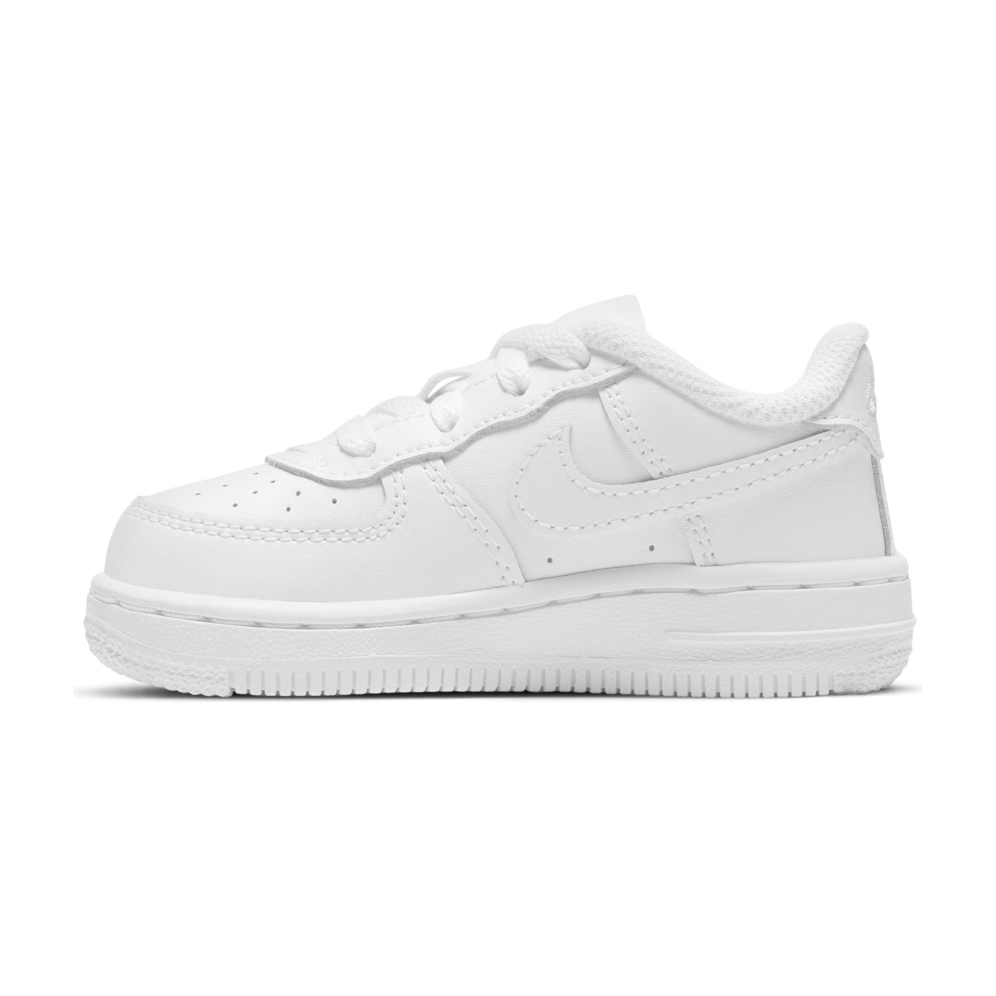 Nike Force 1 LE "White/White" Toddler Kids' Shoe