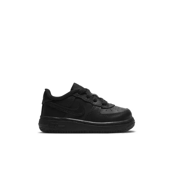 Nike Air Force 1 LE Black/Black Preschool Kids' Shoe - Hibbett