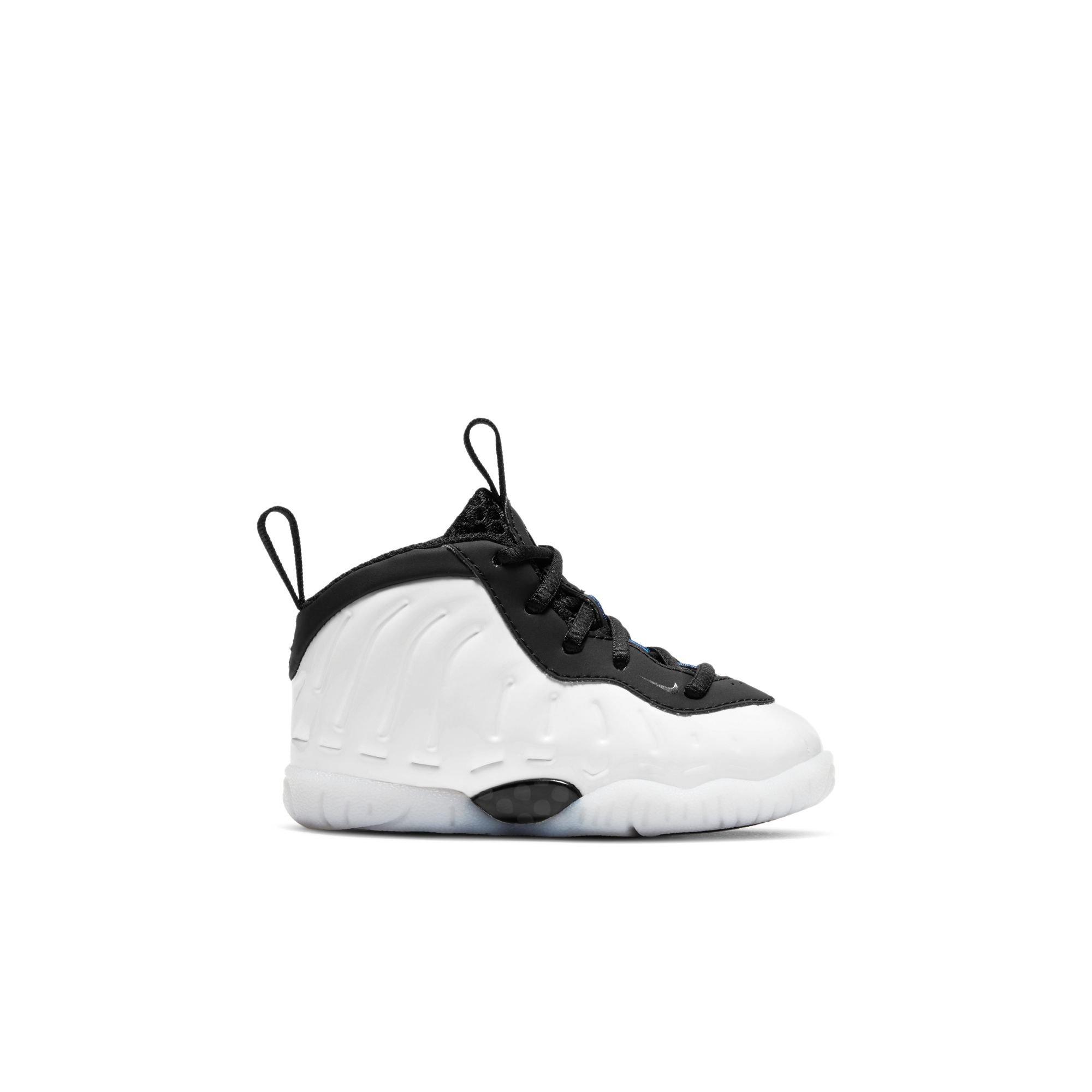 nike little posite one black and white