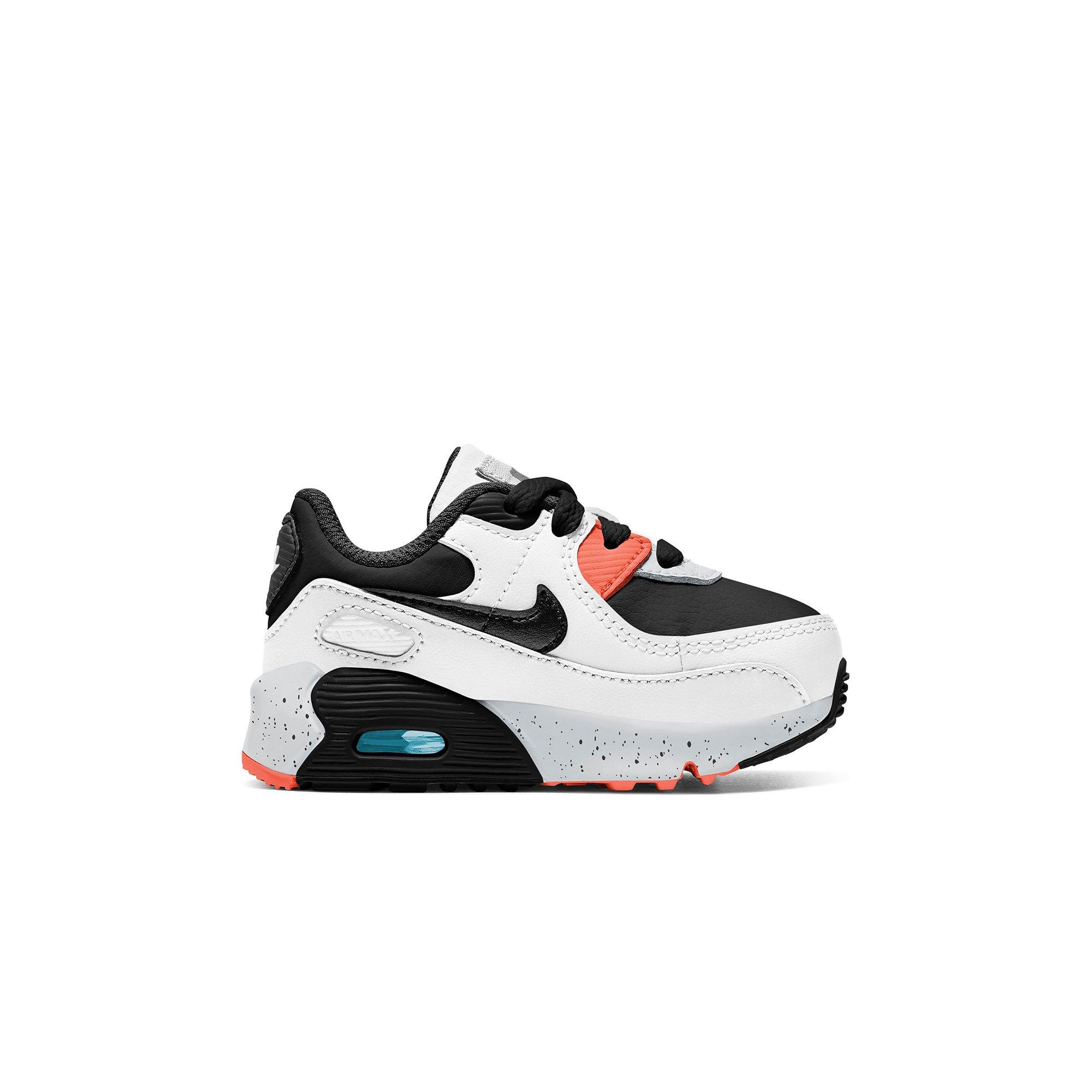 Nike Air Max 270 White/Turf Orange/Black Grade School Kids' Shoe -  Hibbett