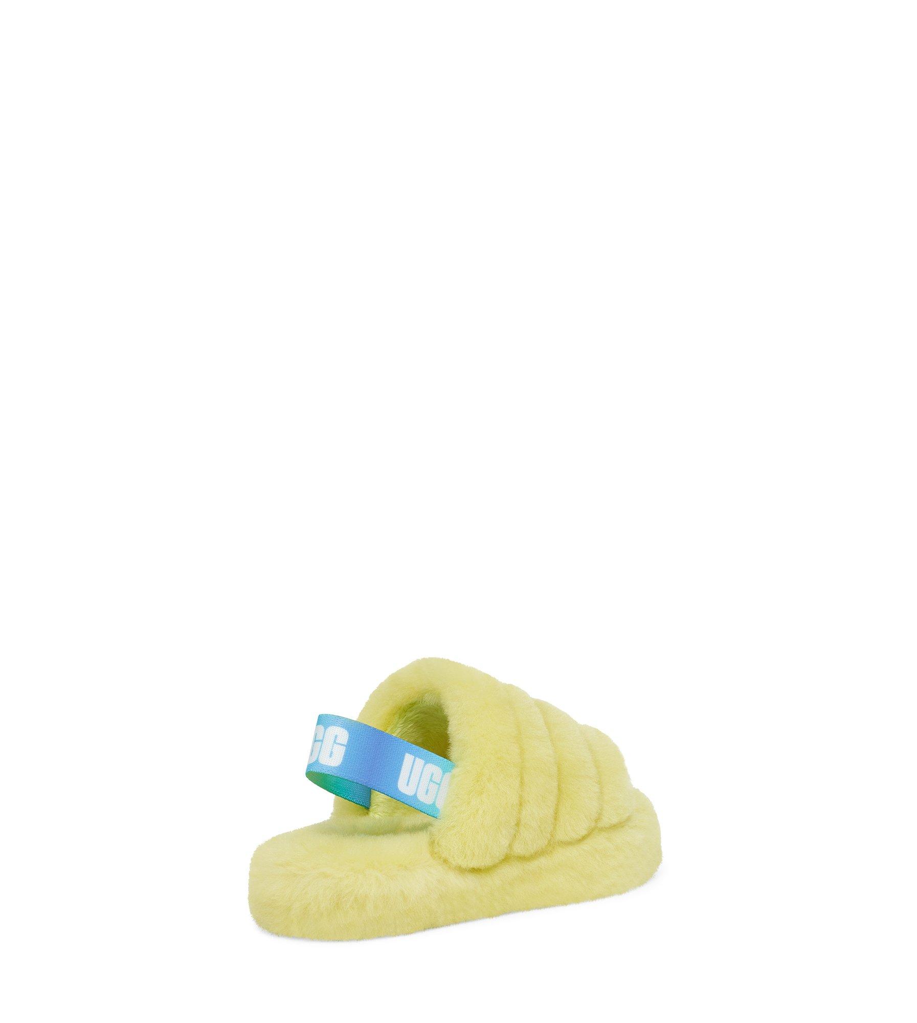 Ugg fluff discount yeah slippers yellow