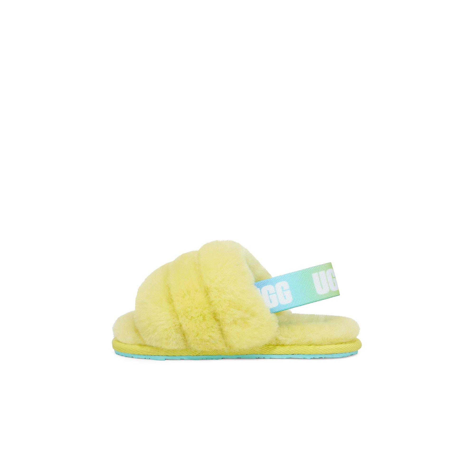 Ugg slippers fluff online yeah yellow