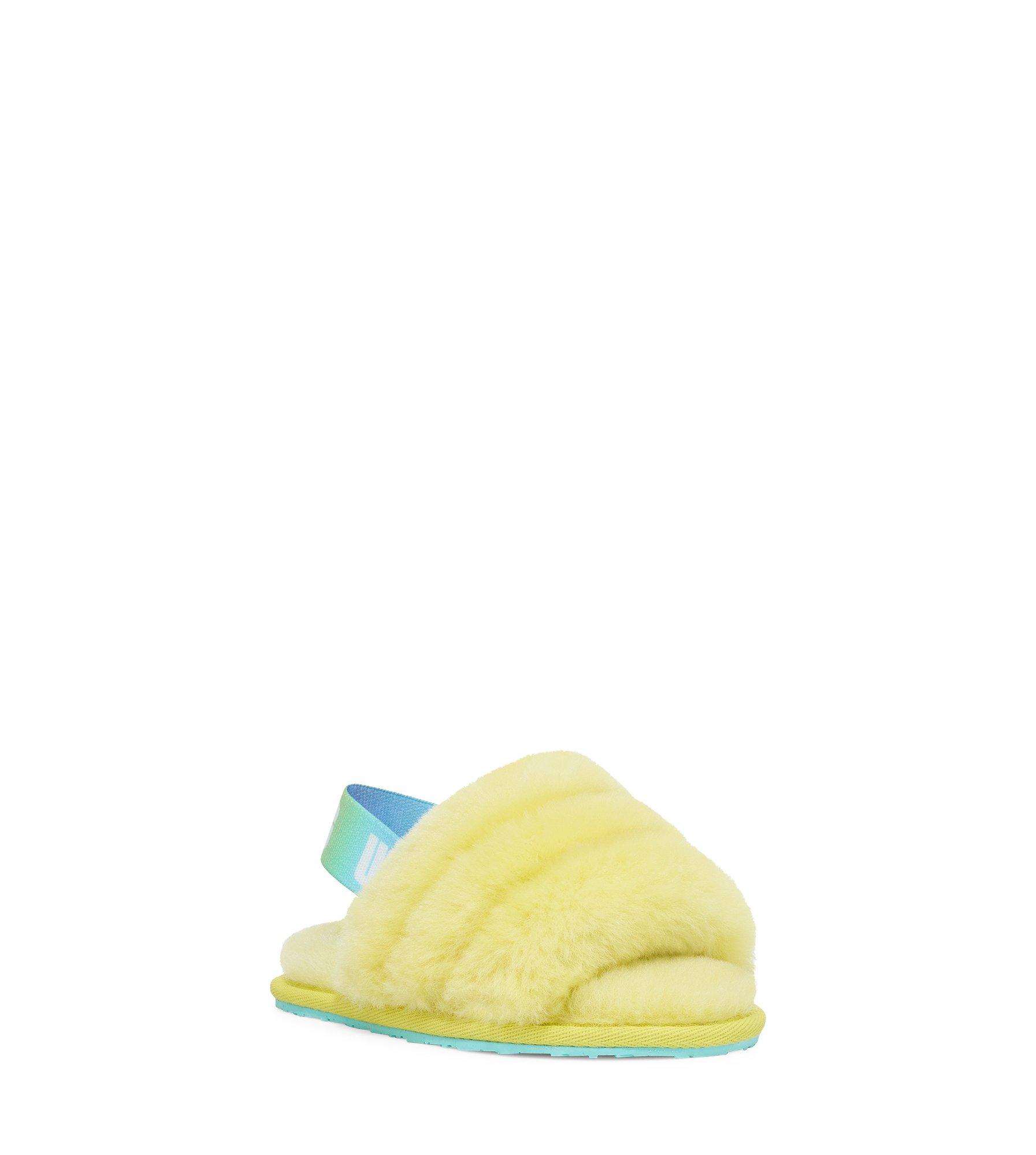 Yellow fluff hot sale yeah slides