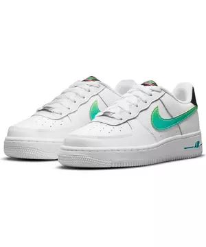 Nike Kids Volt Neon Green Yellow Air Force One LV8 Low UV Highlight