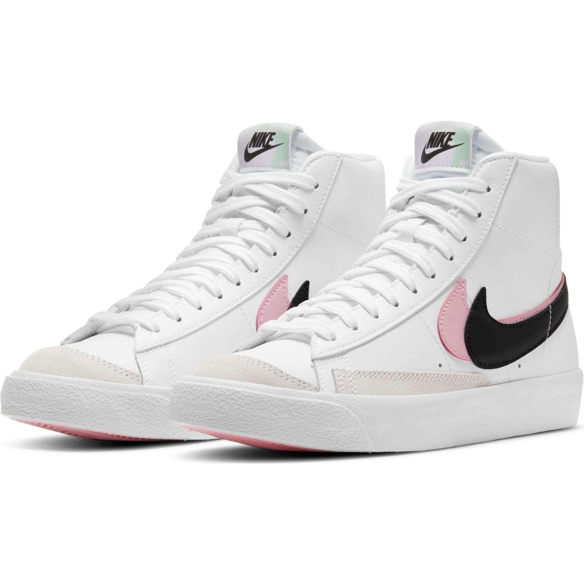 nike black and pink blazers