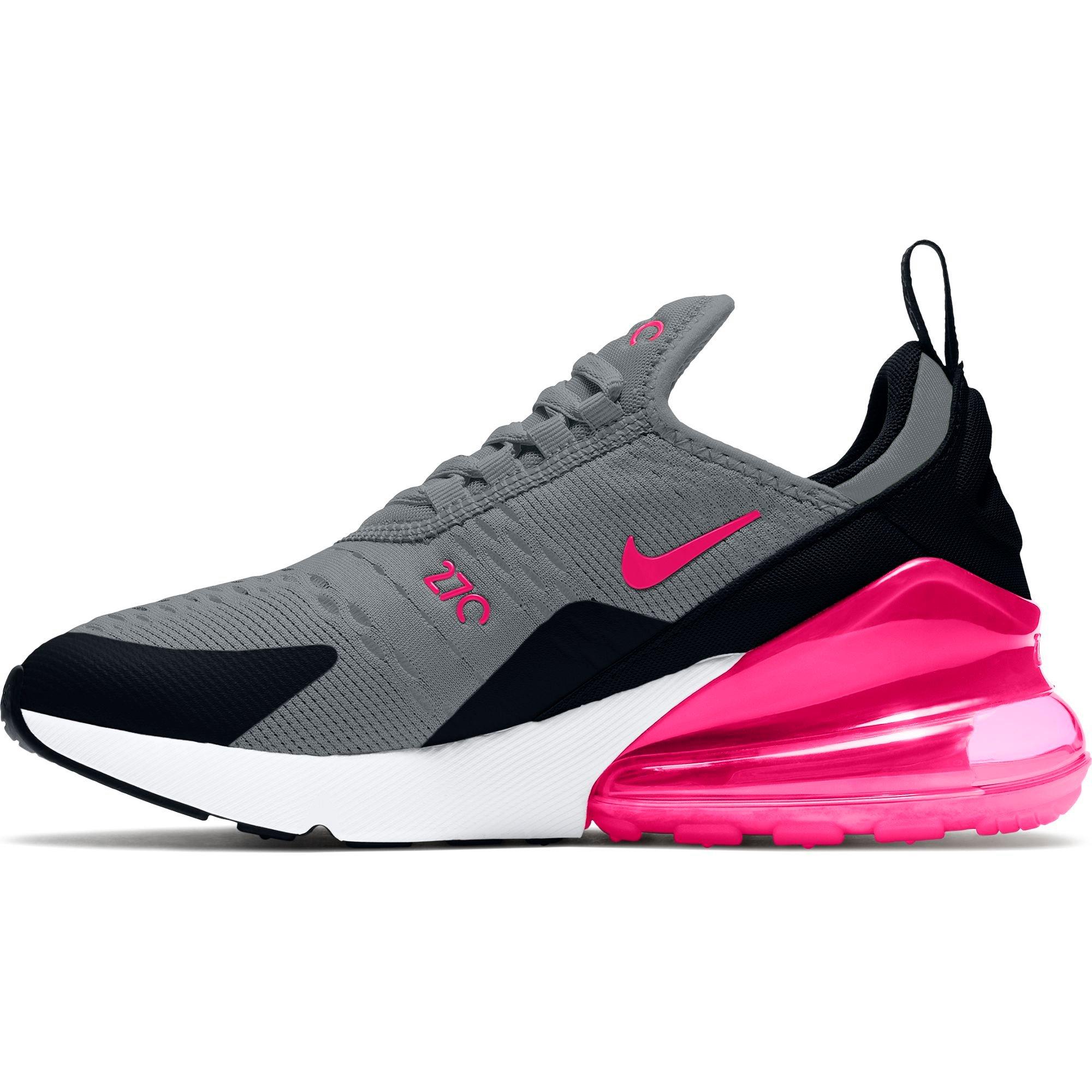 Grey and hot pink cheap nikes