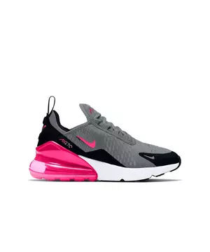 Fértil aritmética transfusión Nike Air Max 270 Wild Child "Grey/Pink" Grade School Girls' Shoe
