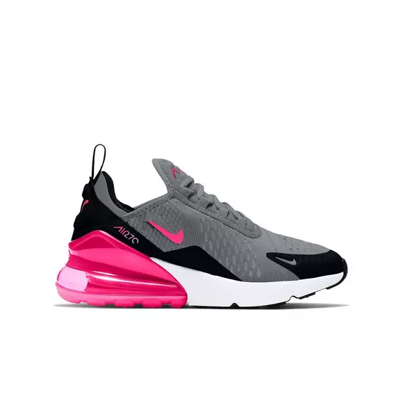Nike Air Max 270 Wild "Grey/Pink" Grade School Girls' Shoe