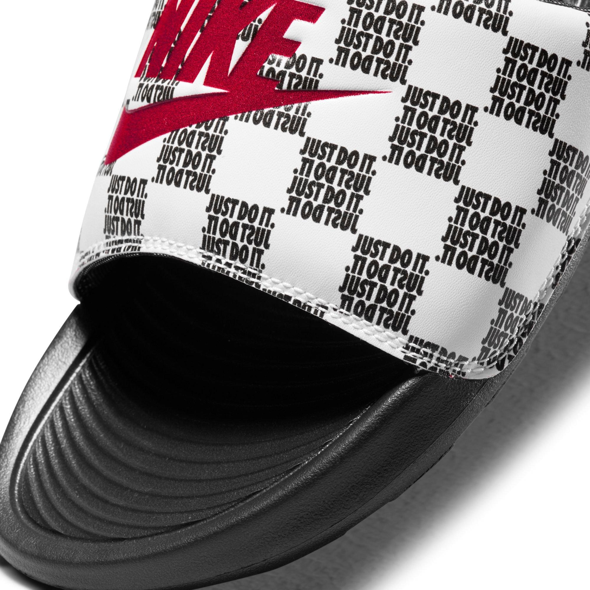 Nike Men's Victori One Slides - University Red / Black — Just For Sports