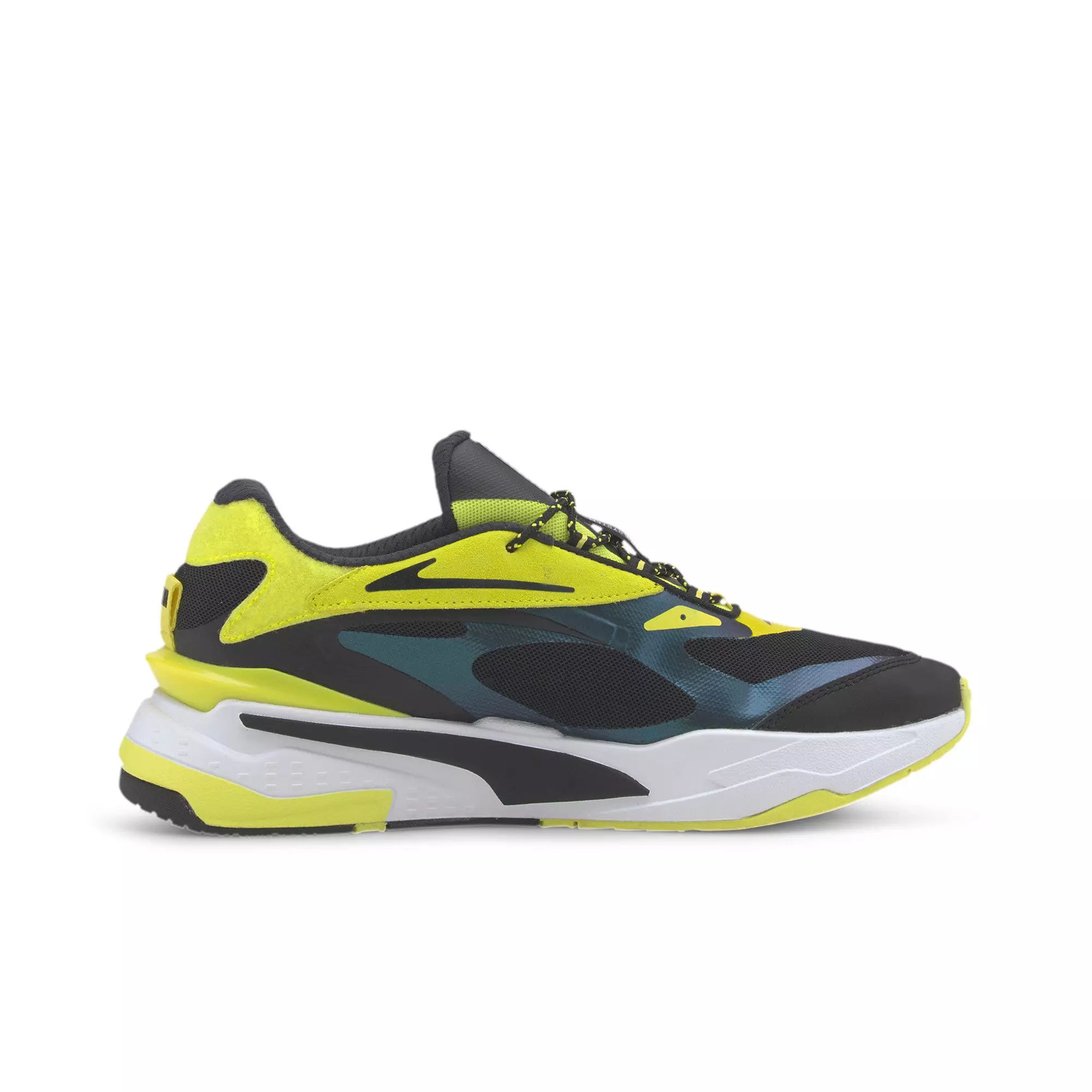 PUMA RS-Fast Emoji "Black/Yellow" Men's Shoe - BLACK/YELLOW