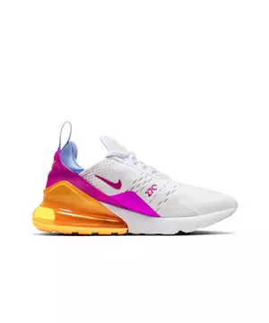 Adelantar Meditativo péndulo Nike Air Max 270 "White/Pink/Orange" Women's Running Shoe
